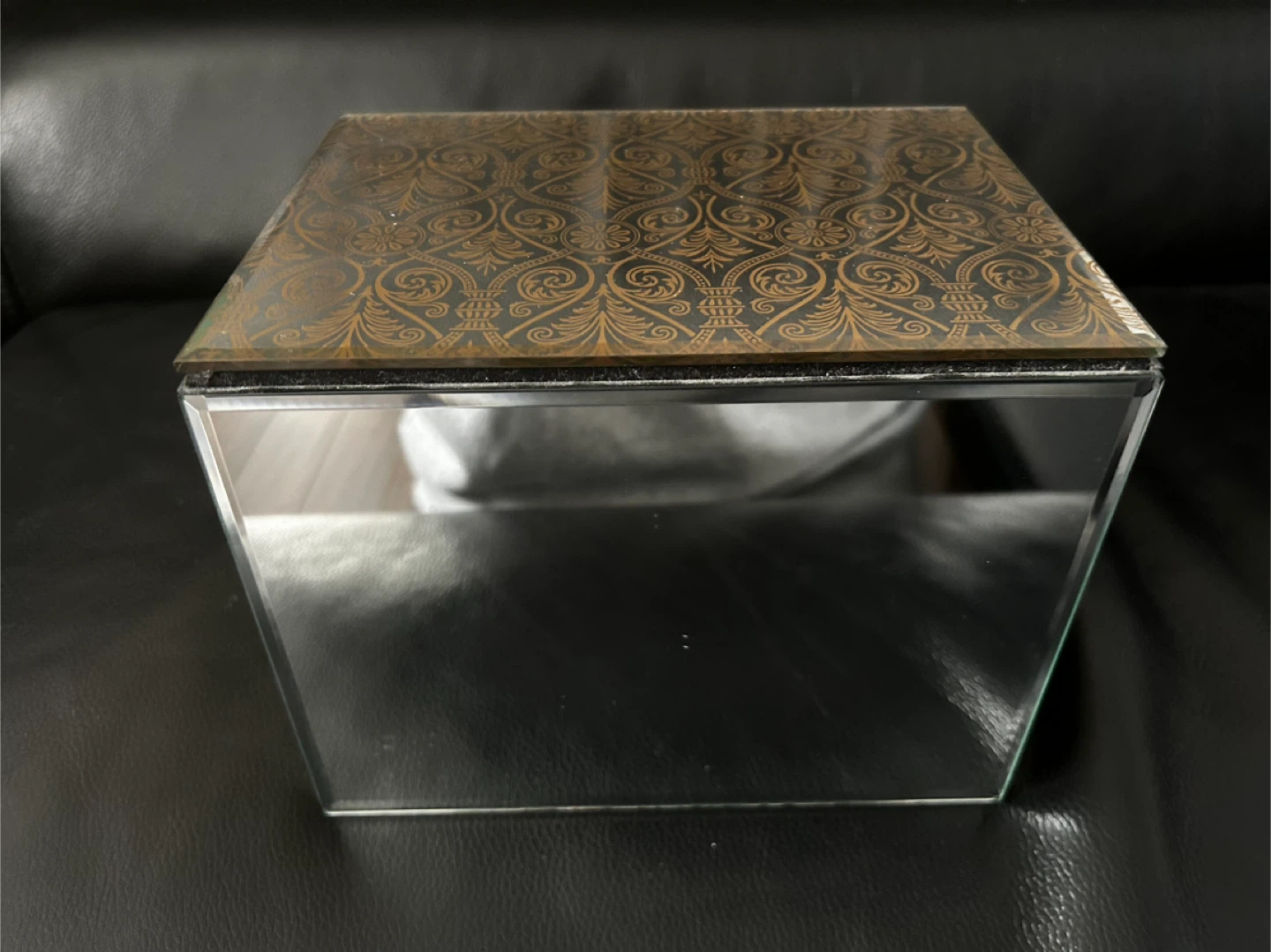 Mirrored Jewelry Box with Two Drawers - photo 5