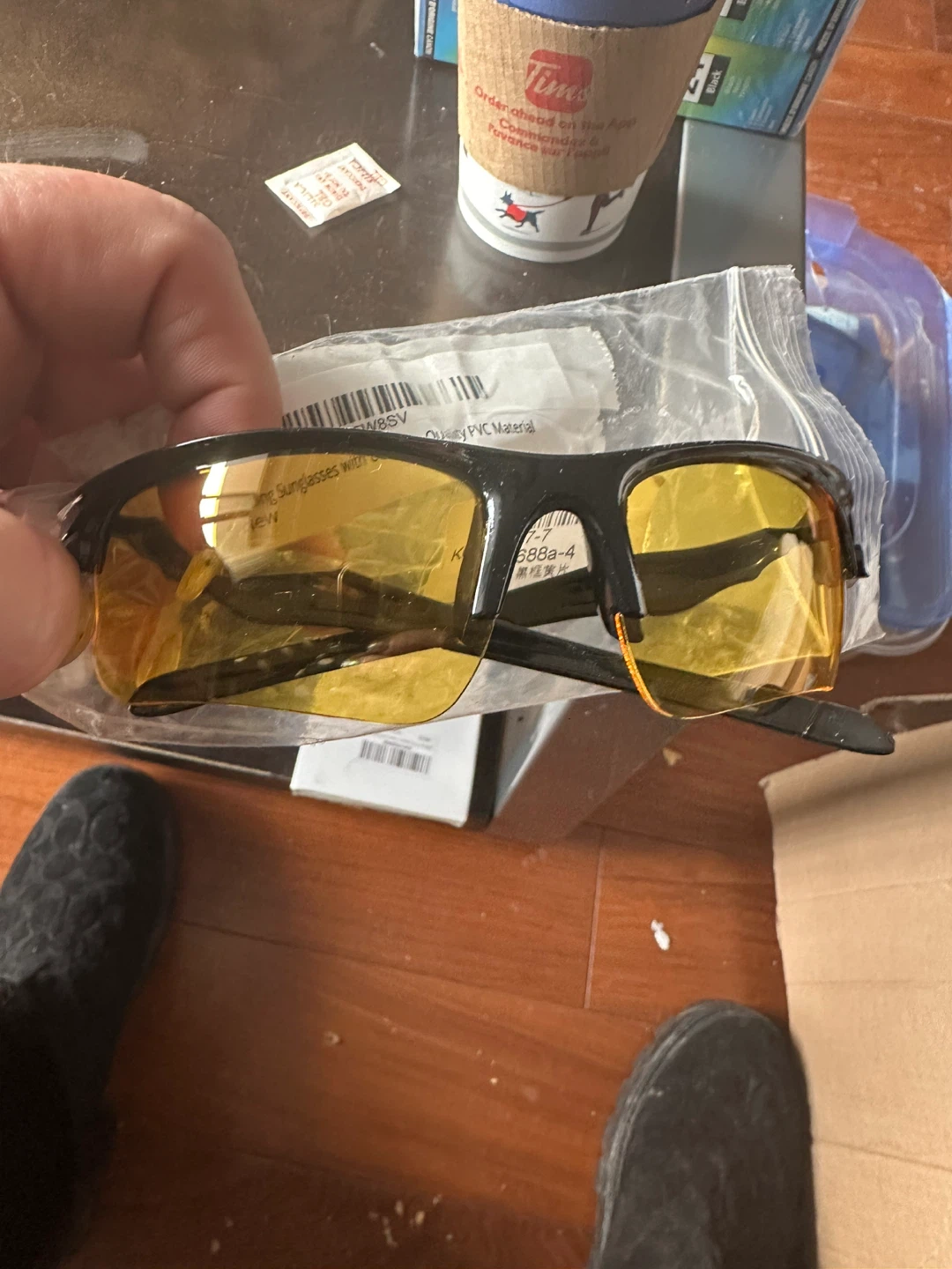 Night Driving Glasses - Yellow Lens