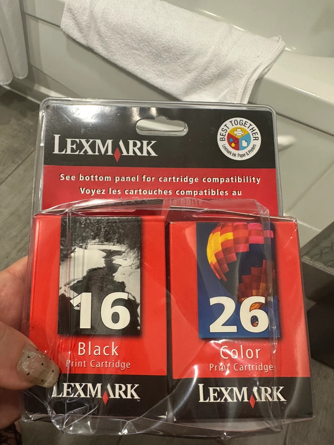 Lexmark 16 Black & 26 Colour Ink Cartridges - photo 2