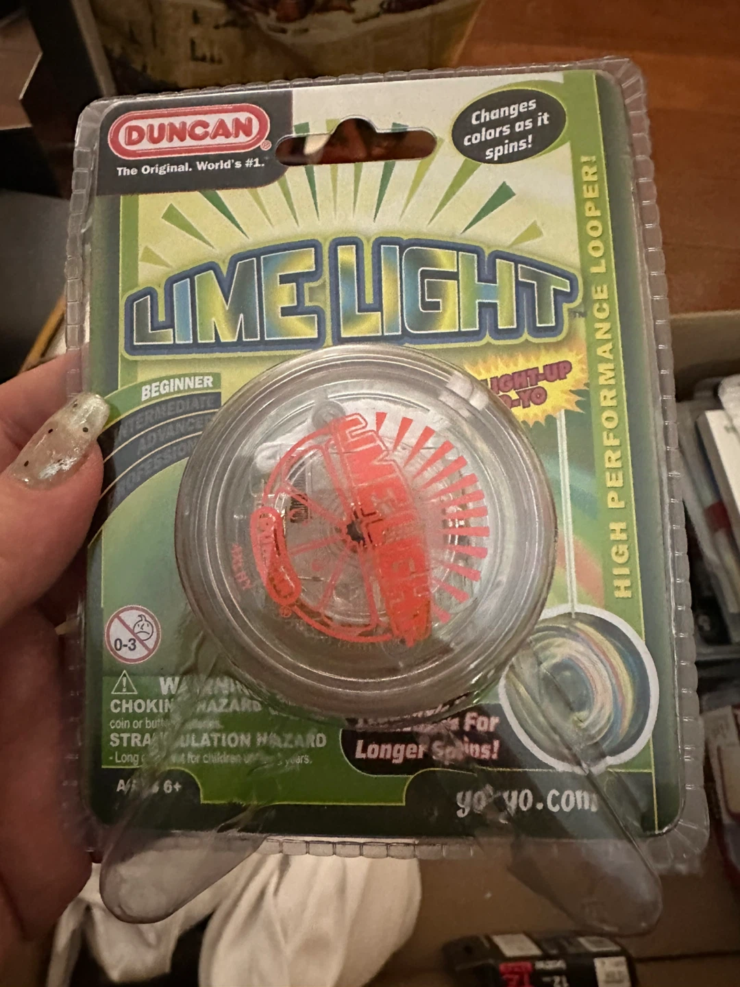 Duncan Limelight LED Light-Up Yo-Yo - Beginner Level
