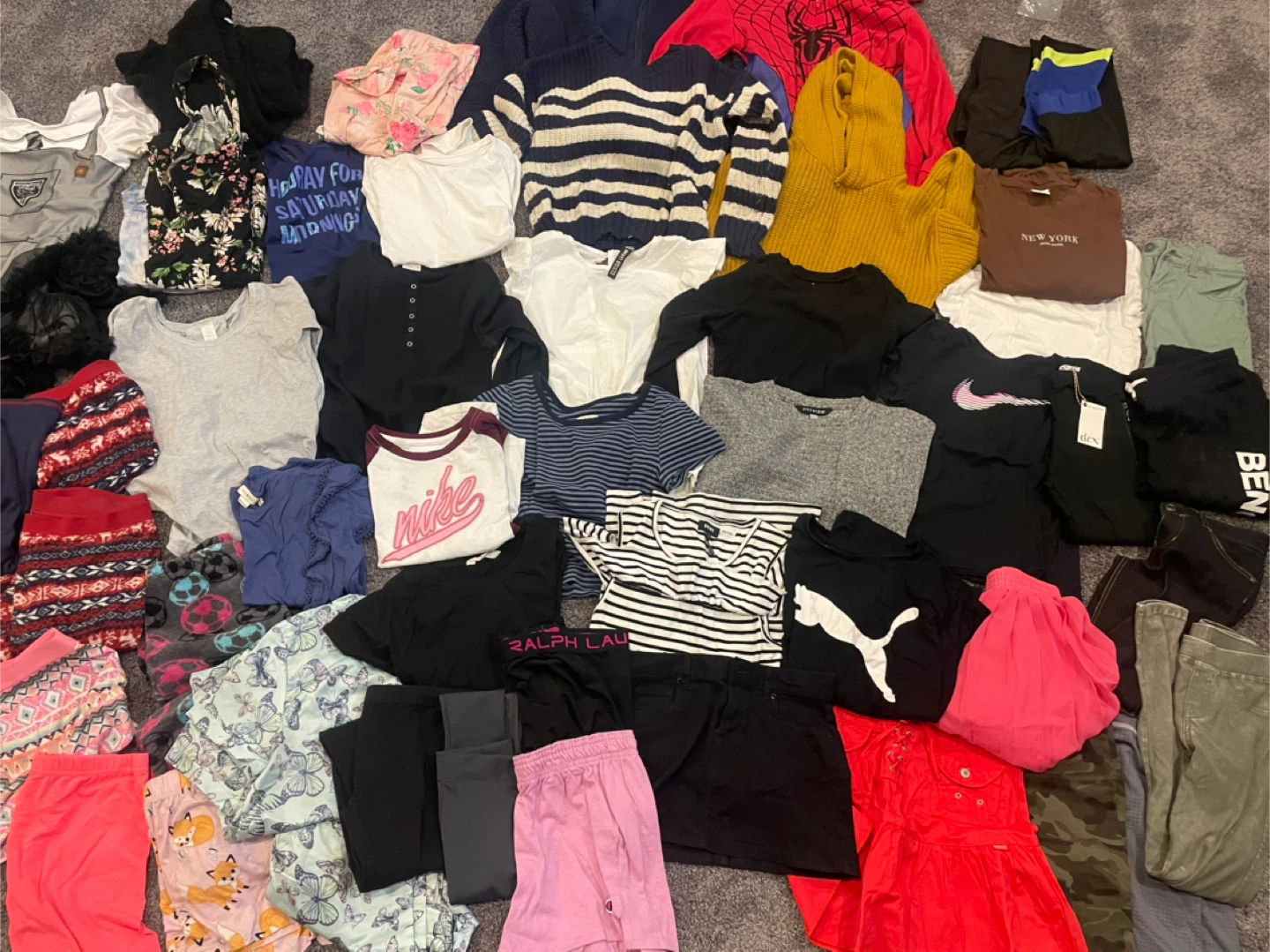 Mixed Kids Clothing Bundle size 10-14yrs