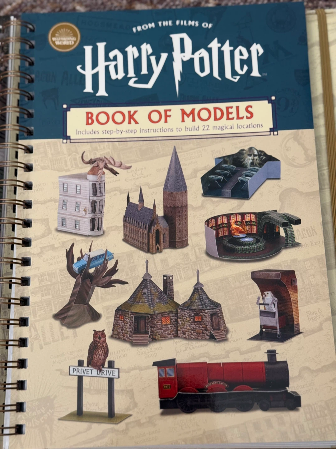 Harry Potter Paper Models Book - photo 5