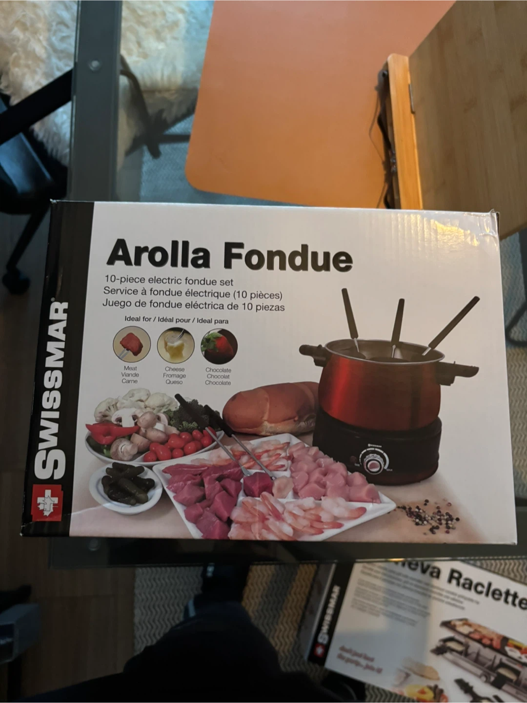 Swissmar Arolla Fondue Set - 10 Piece Electric