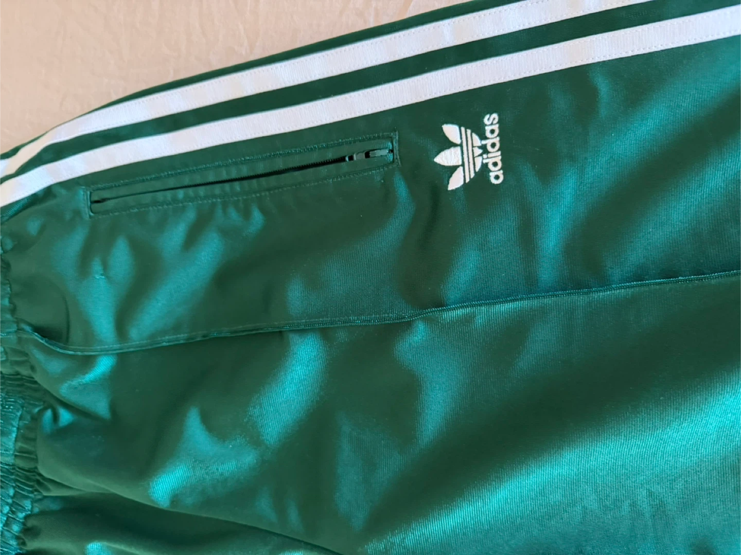 Adidas Green Track Pants Size XS - photo 2