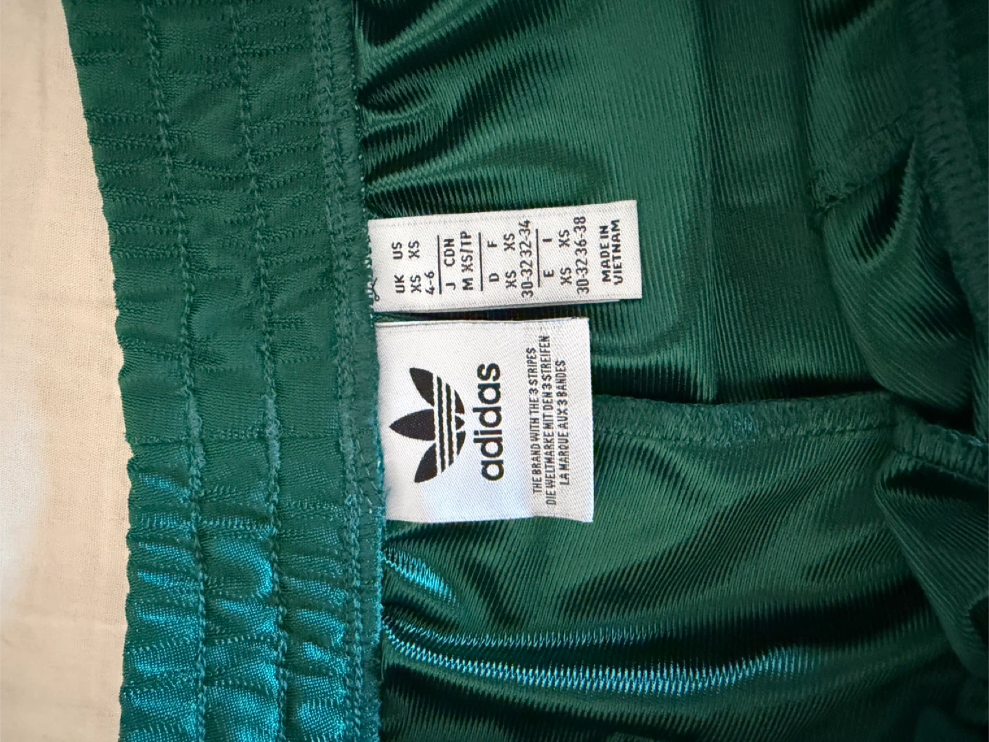 Adidas Green Track Pants Size XS - photo 4