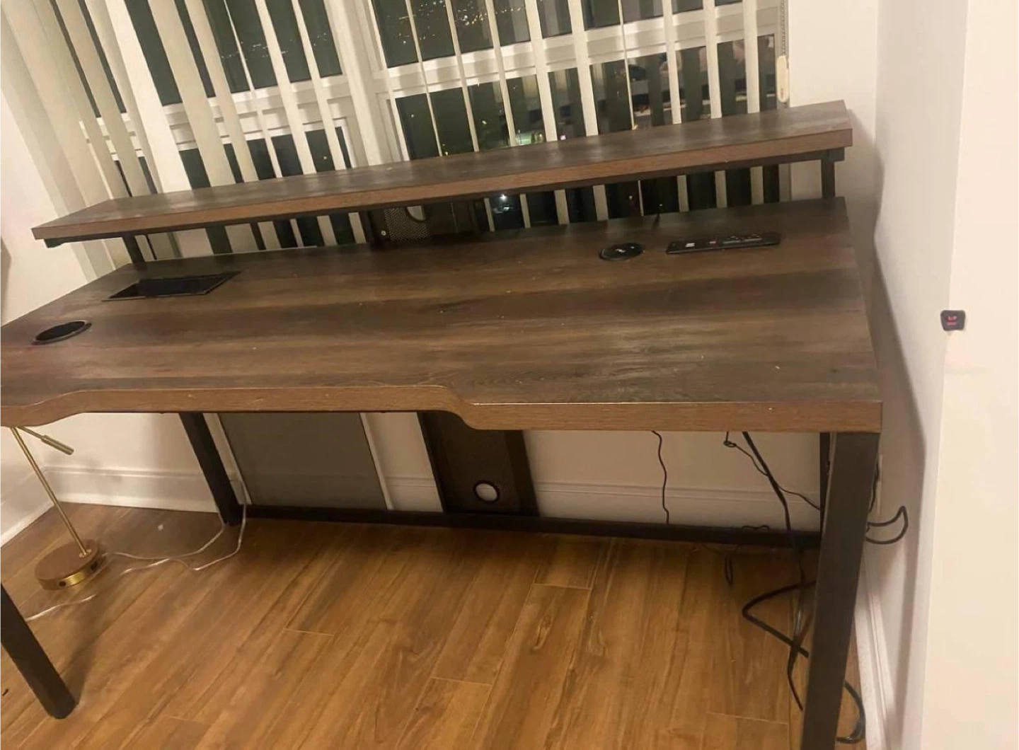 Gaming Desk with LED Lights - photo 3