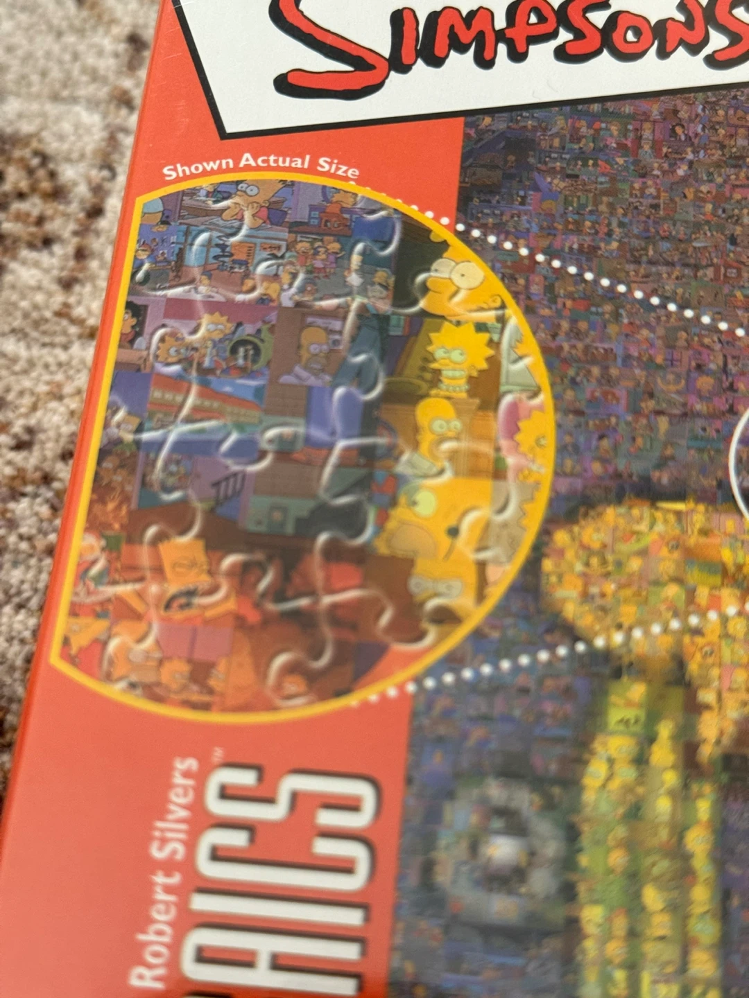 The Simpsons Photomosaics 1026 Piece Puzzle - photo 2