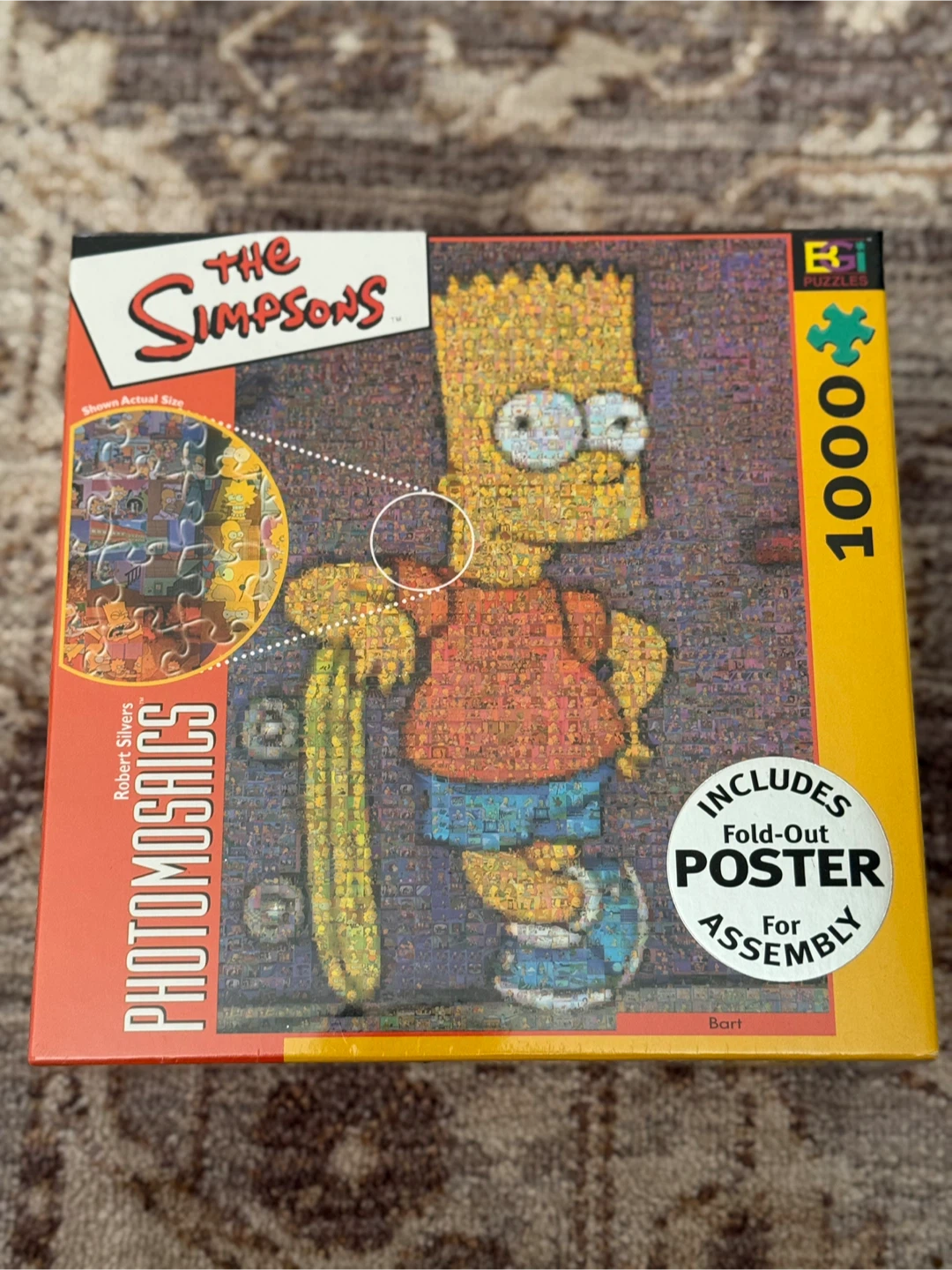 The Simpsons Photomosaics 1026 Piece Puzzle