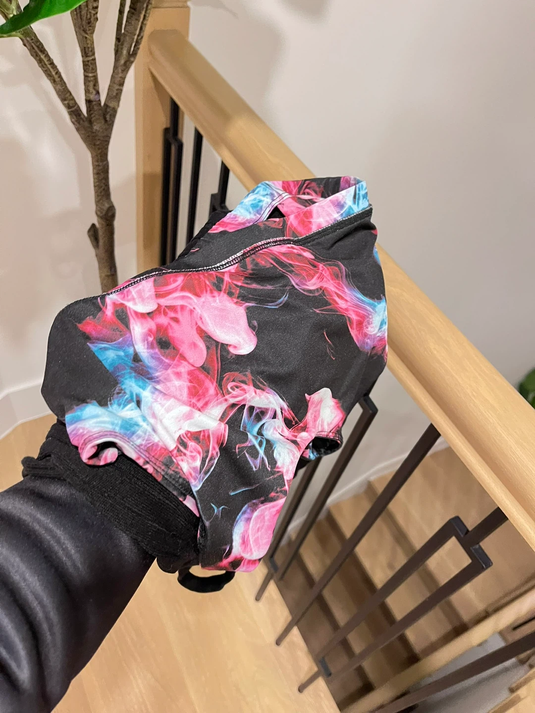 Floral Print Lined top bra -