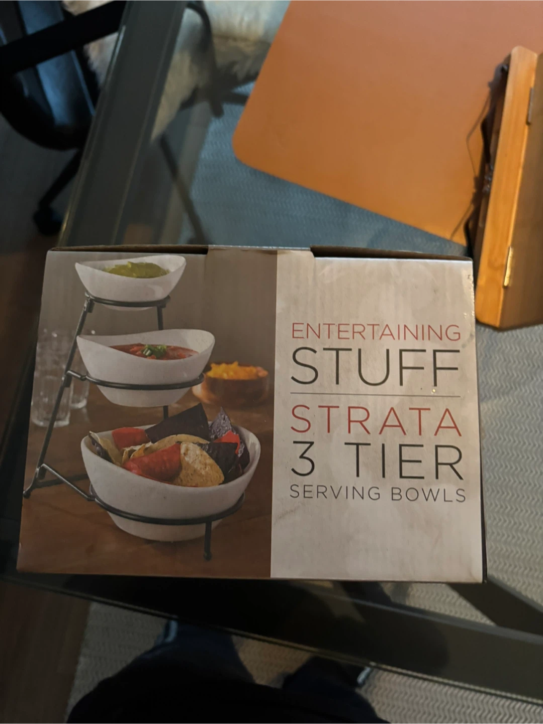 Entertaining Stuff Strata 3 Tier Serving Bowls
