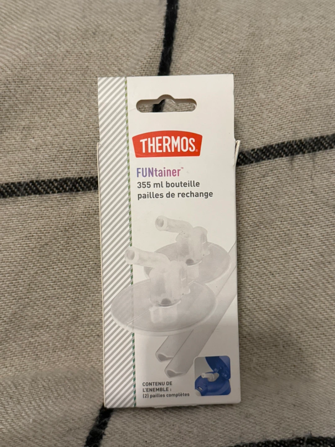 Thermos 12oz Bottle Replacement Straws
