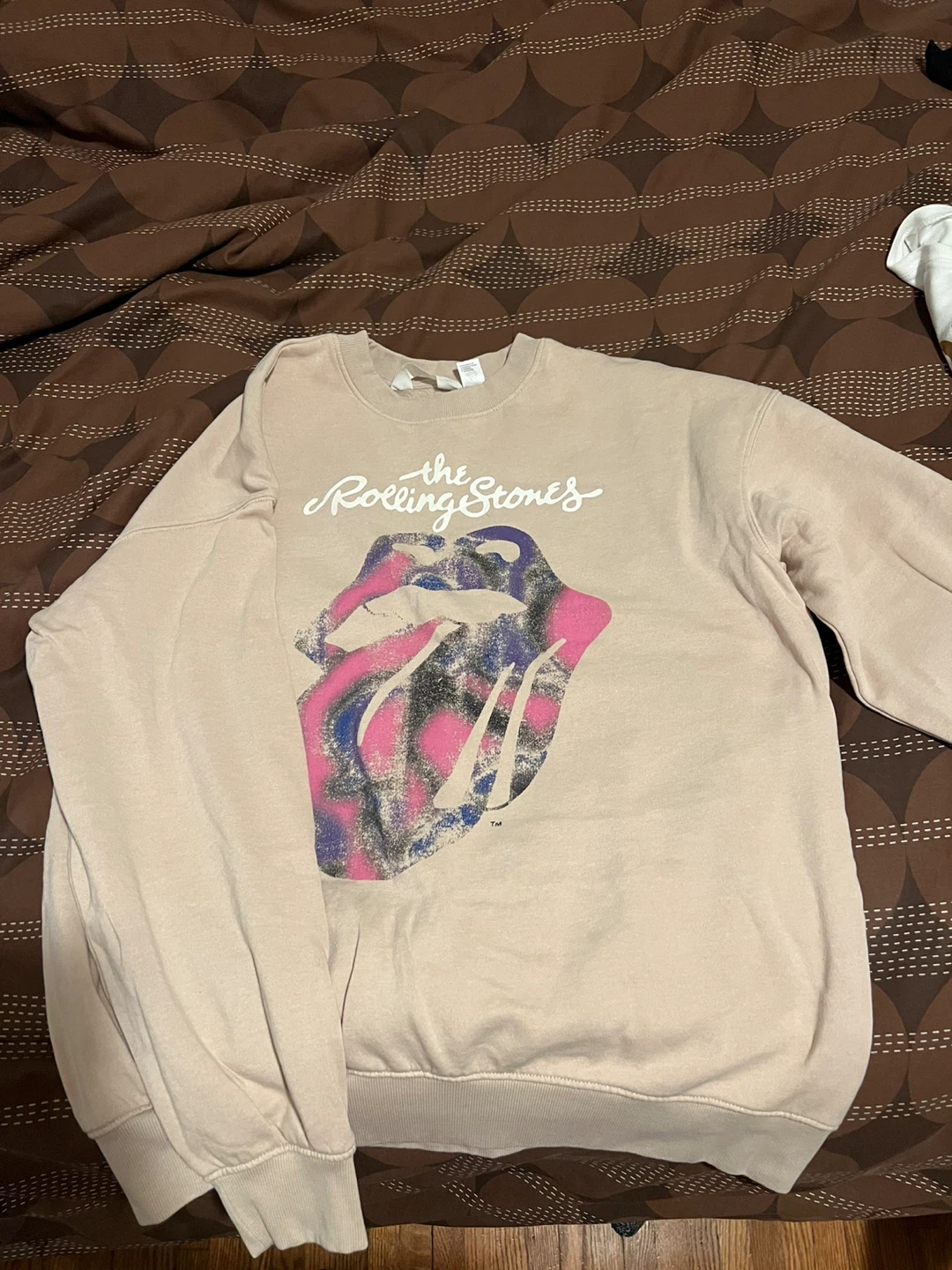 Rolling Stones X H&M sweatshirt