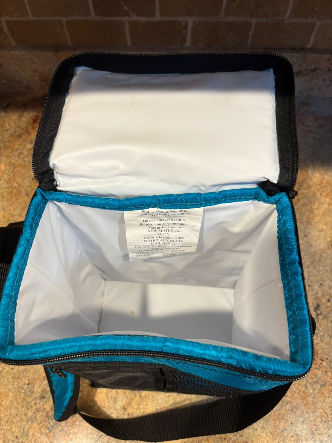 Blue Insulated Lunch Bag - photo 3