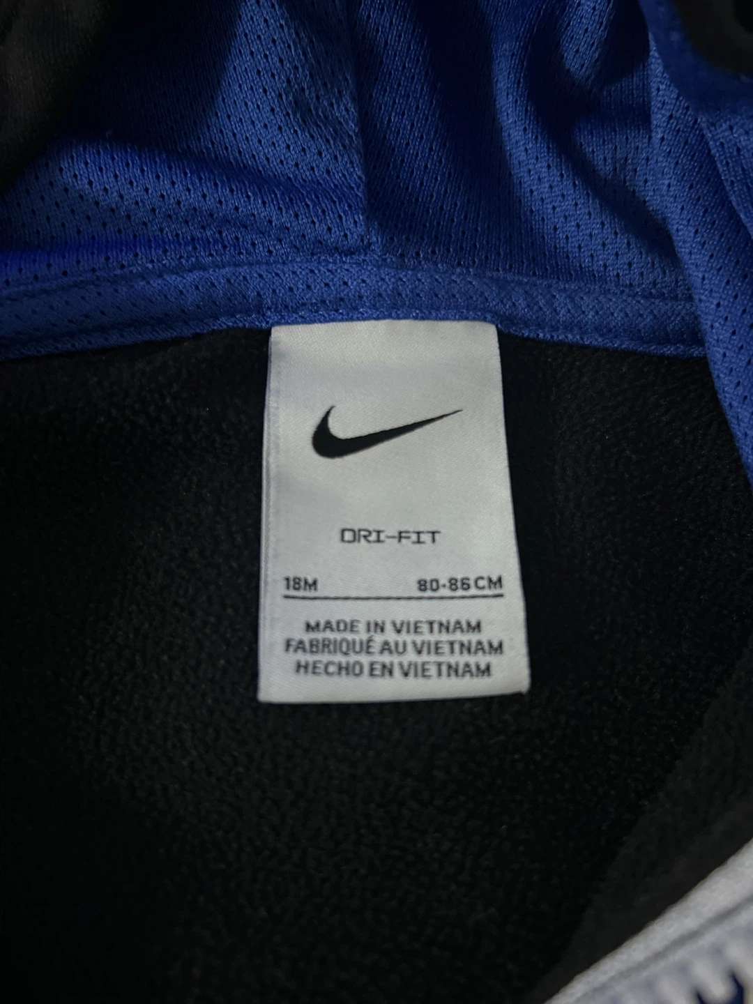 #Gifting Nike Dri-FIT 18M Tracksuit - Black & Blue - photo 2