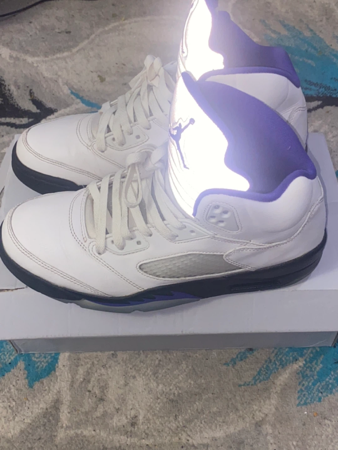 Air Jordan 5 Retro Dark Concord - photo 5