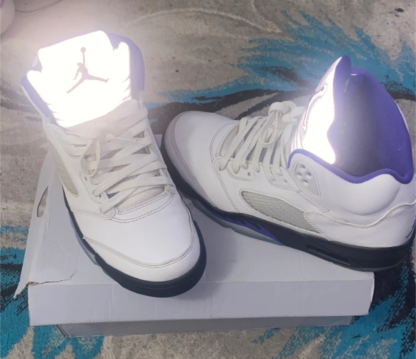 Air Jordan 5 Retro Dark Concord - photo 3