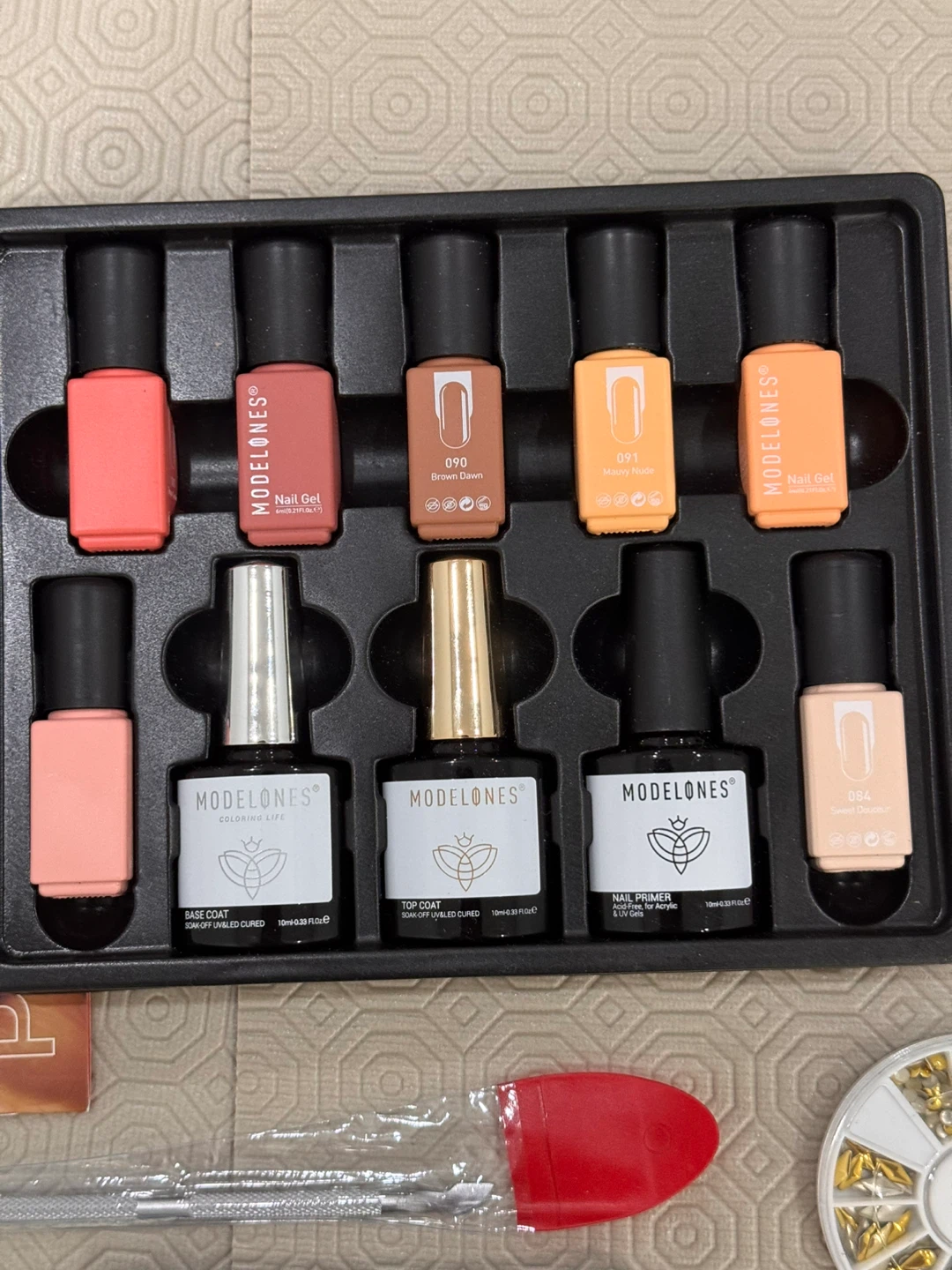 Modelones Nail Gel Polish with LED Lamp - photo 2