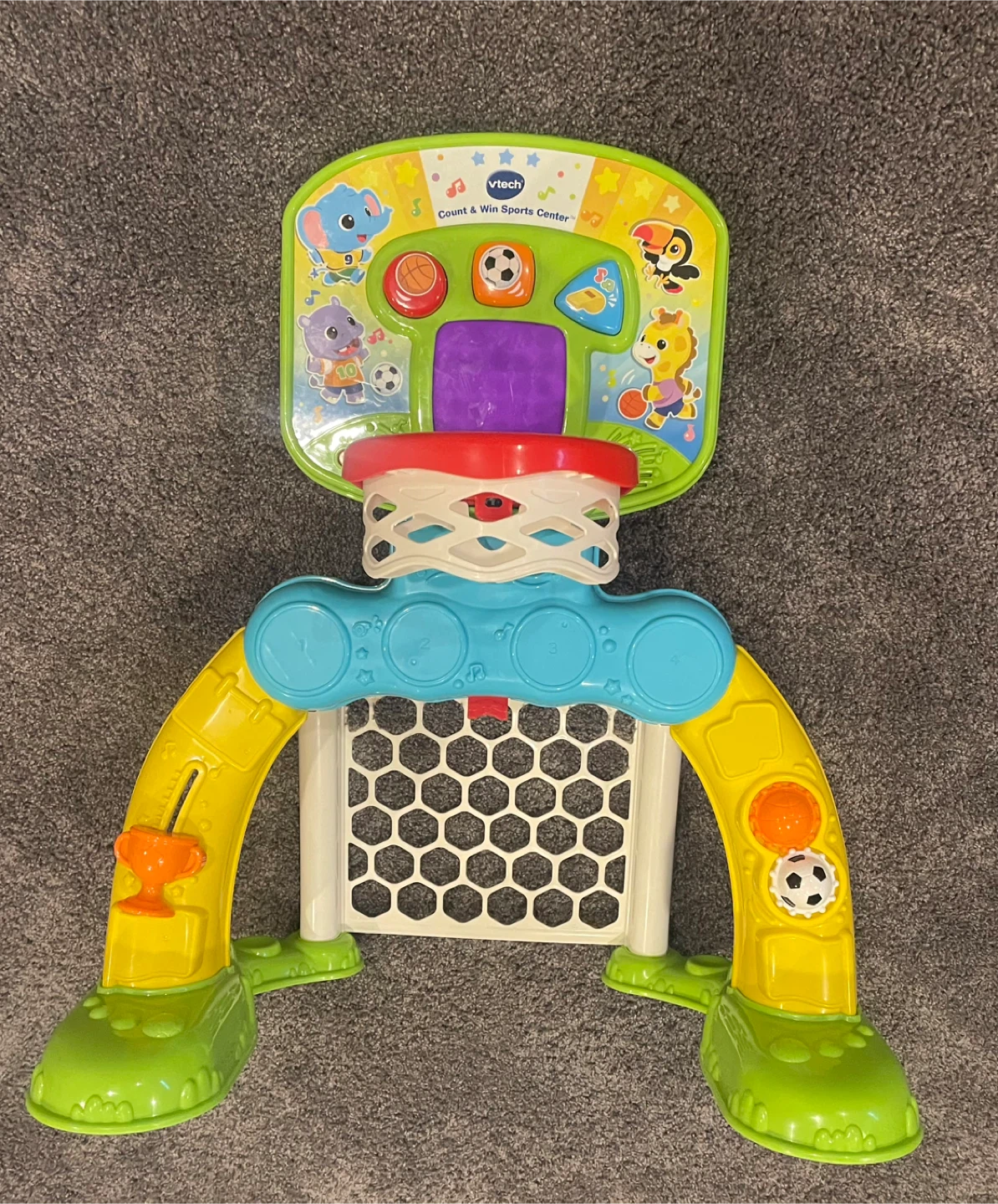 VTech Count & Win Sports Centre with balls