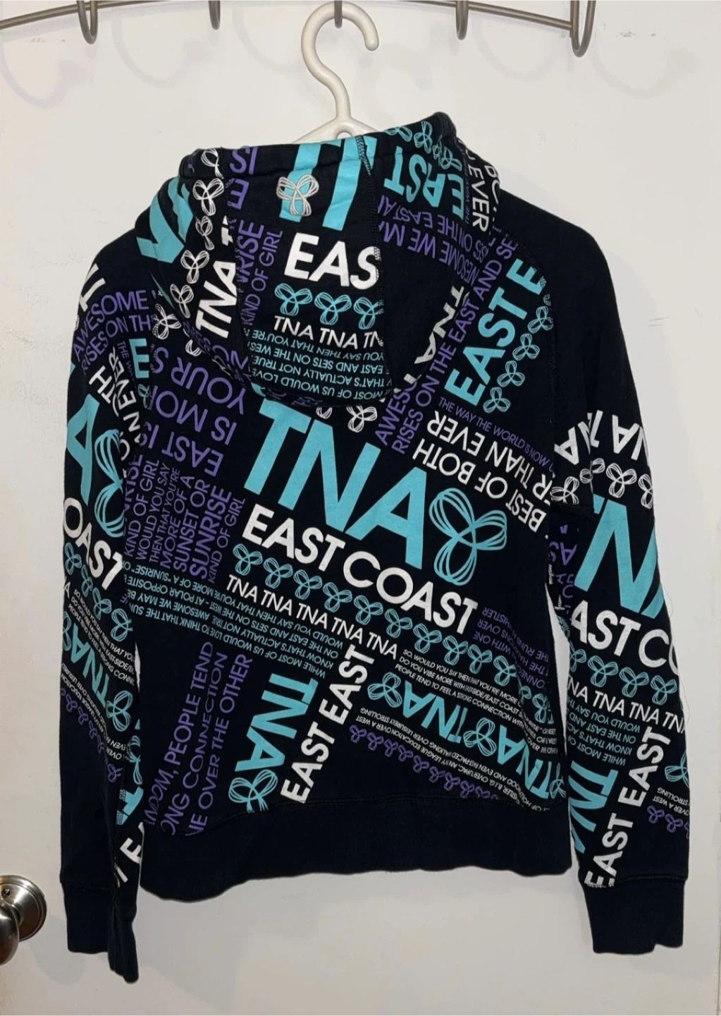 Y2K TNA Full Zip Hoodie - Size M - photo 3