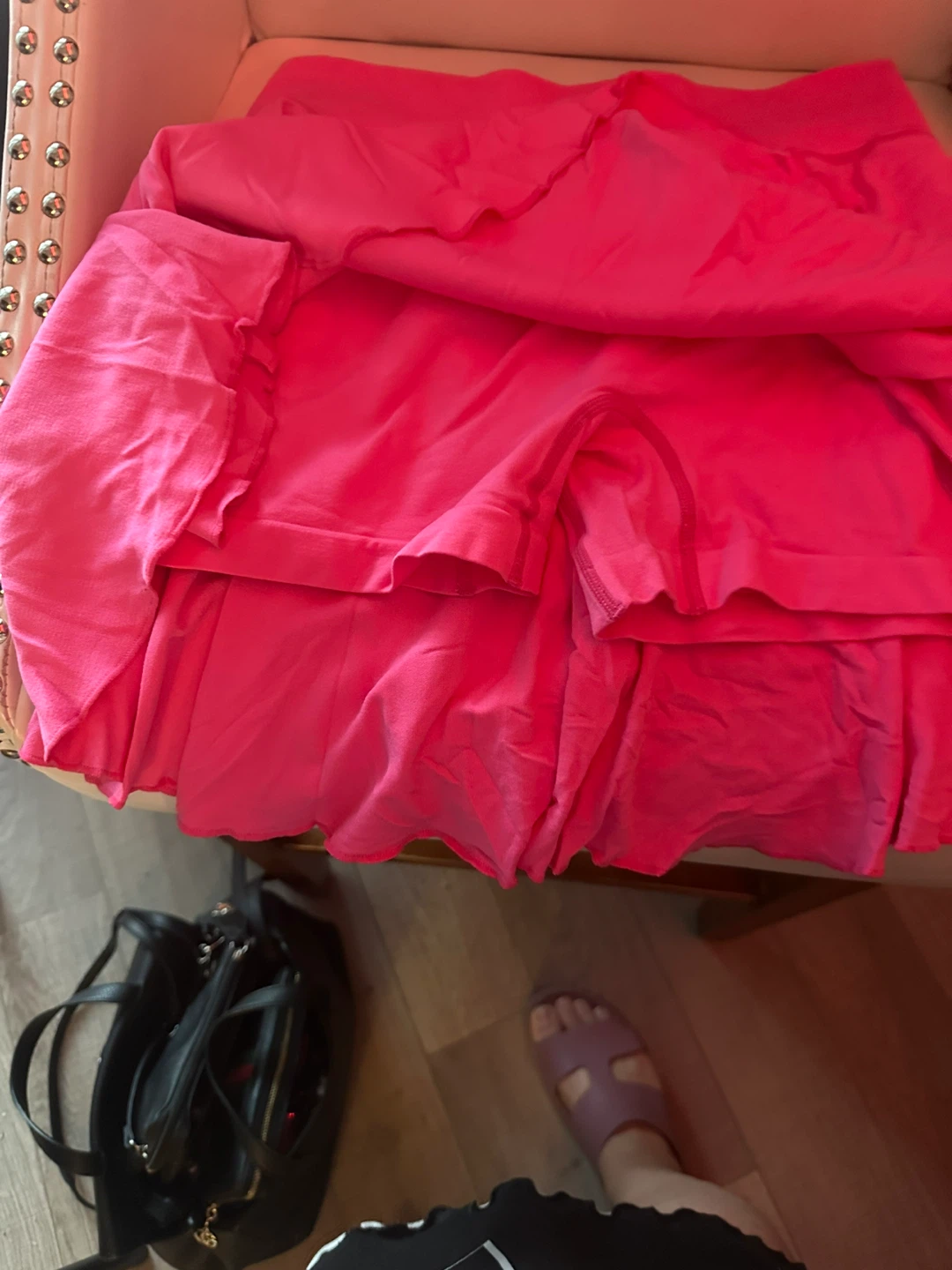Skort - Pink, Black, Grey - photo 3