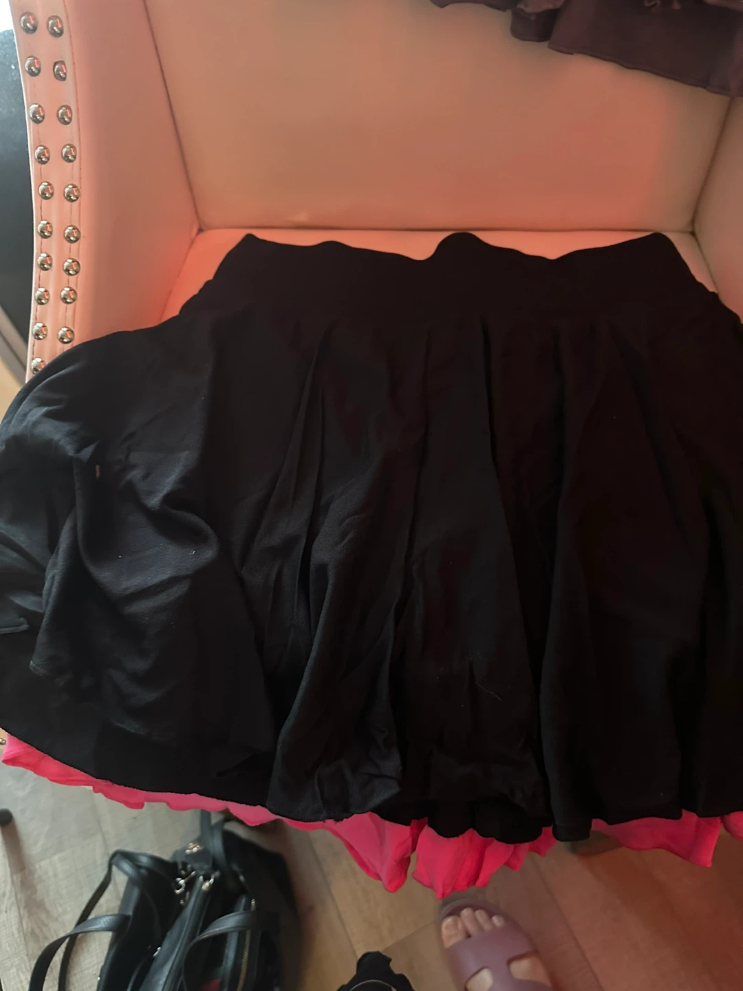 Skort - Pink, Black, Grey - photo 2