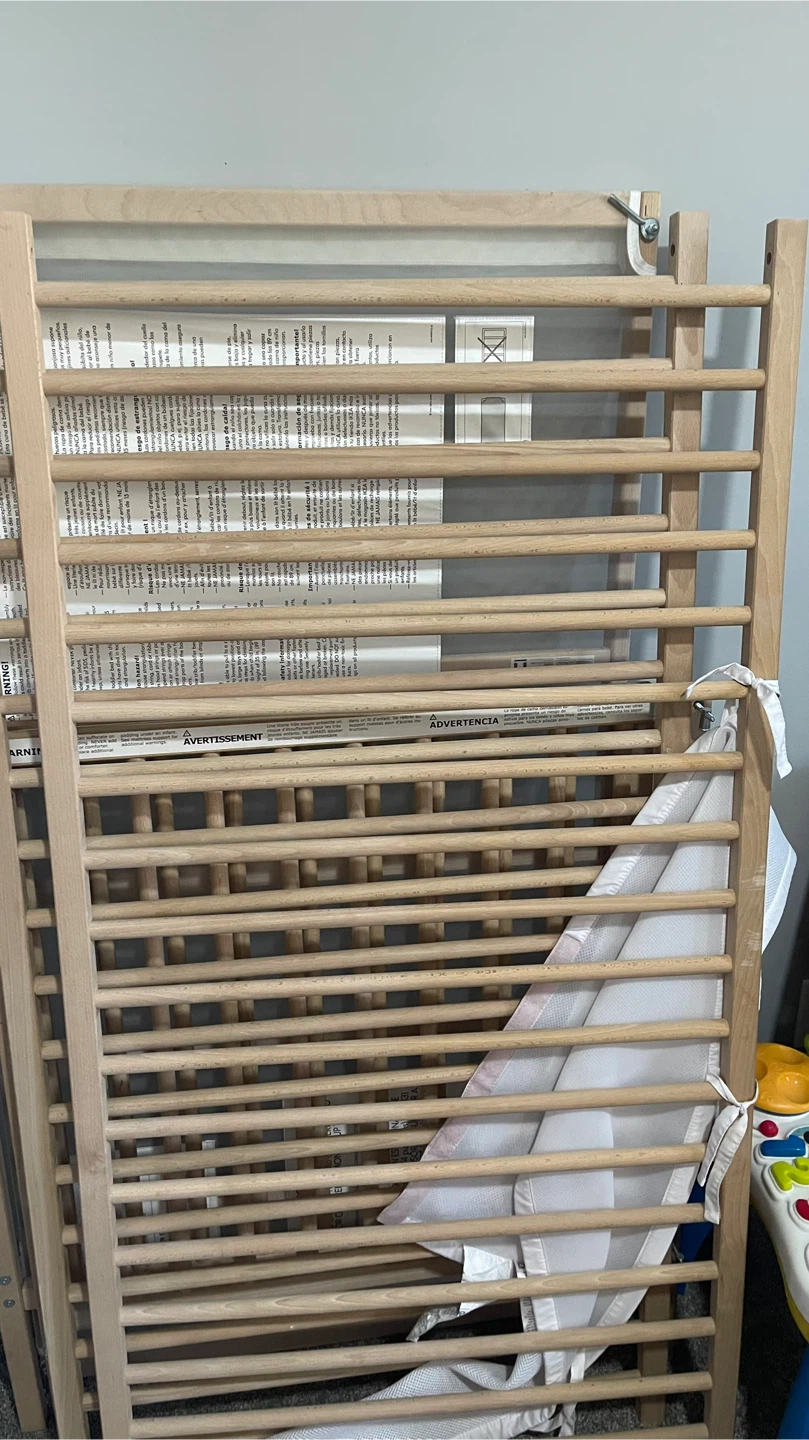Baby Crib and Mattress - photo 2