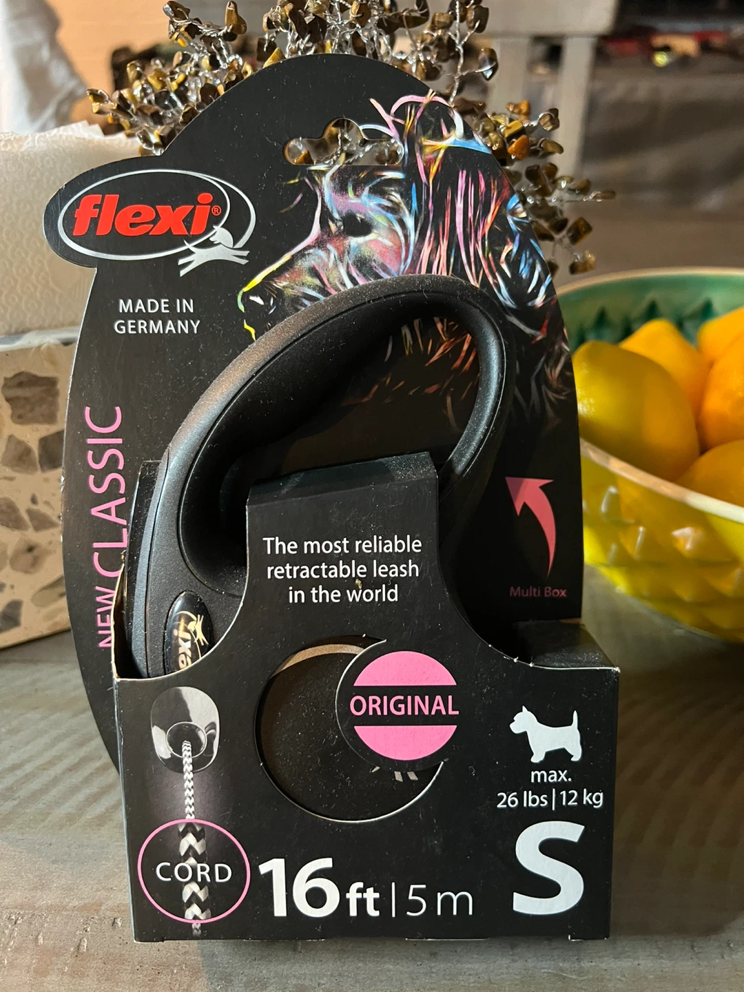 New Flexi Classic Retractable Dog Leash Small 16ft