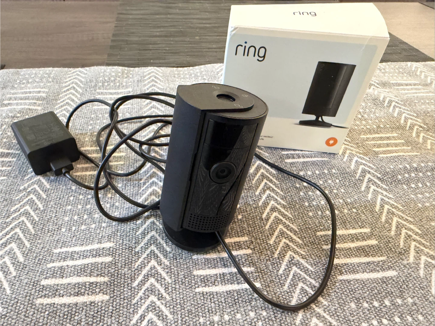Ring Stick Up Cam Battery Black w/ Box - photo 2
