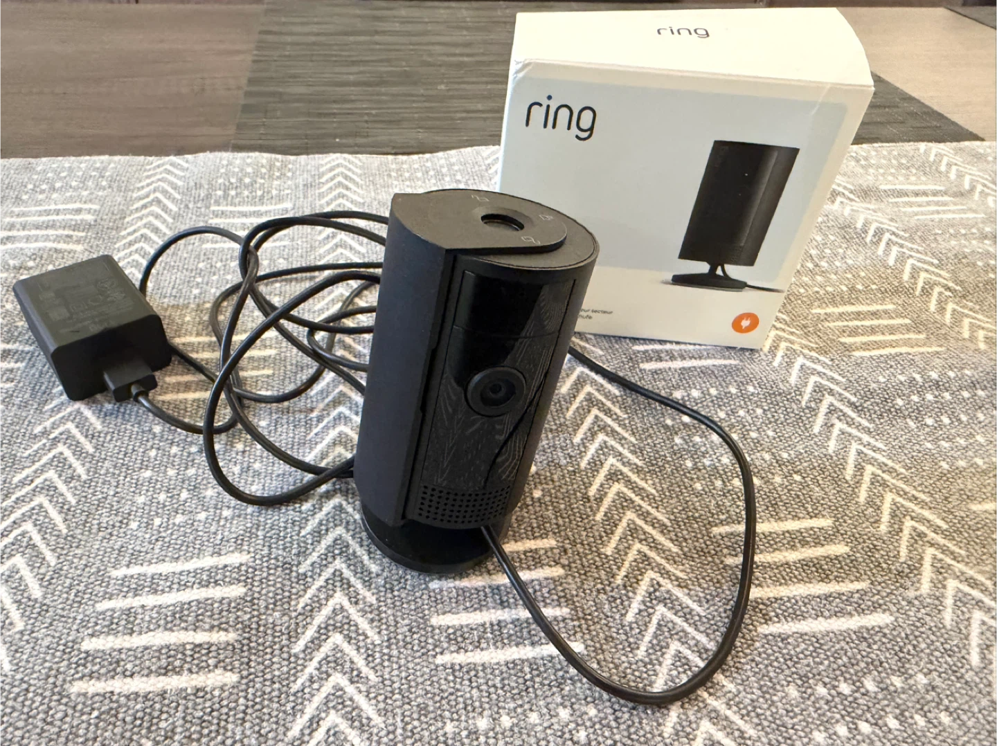 Ring Stick Up Cam Battery Black w/ Box