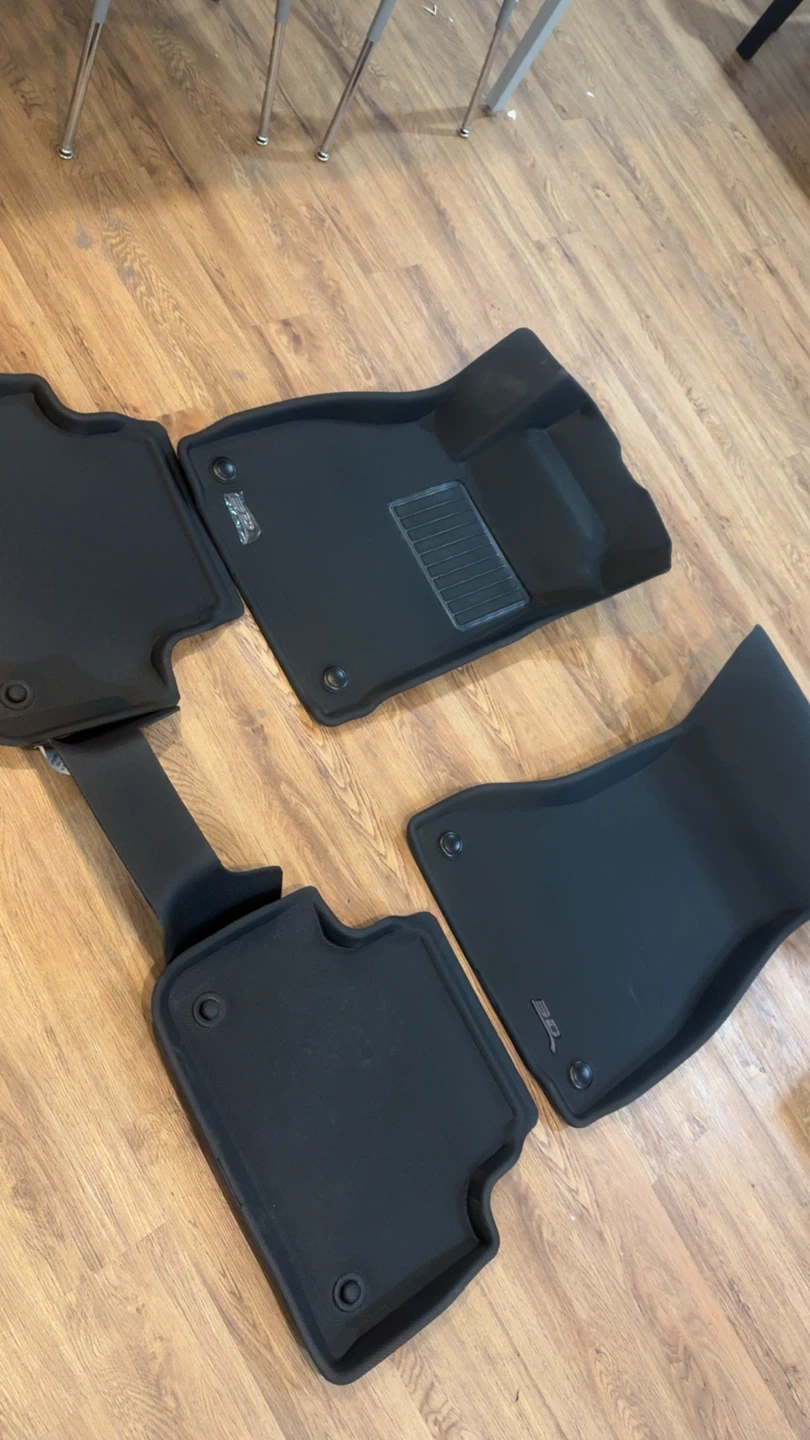 3D Maxpider Black Floor Mats for Chevy Blazer