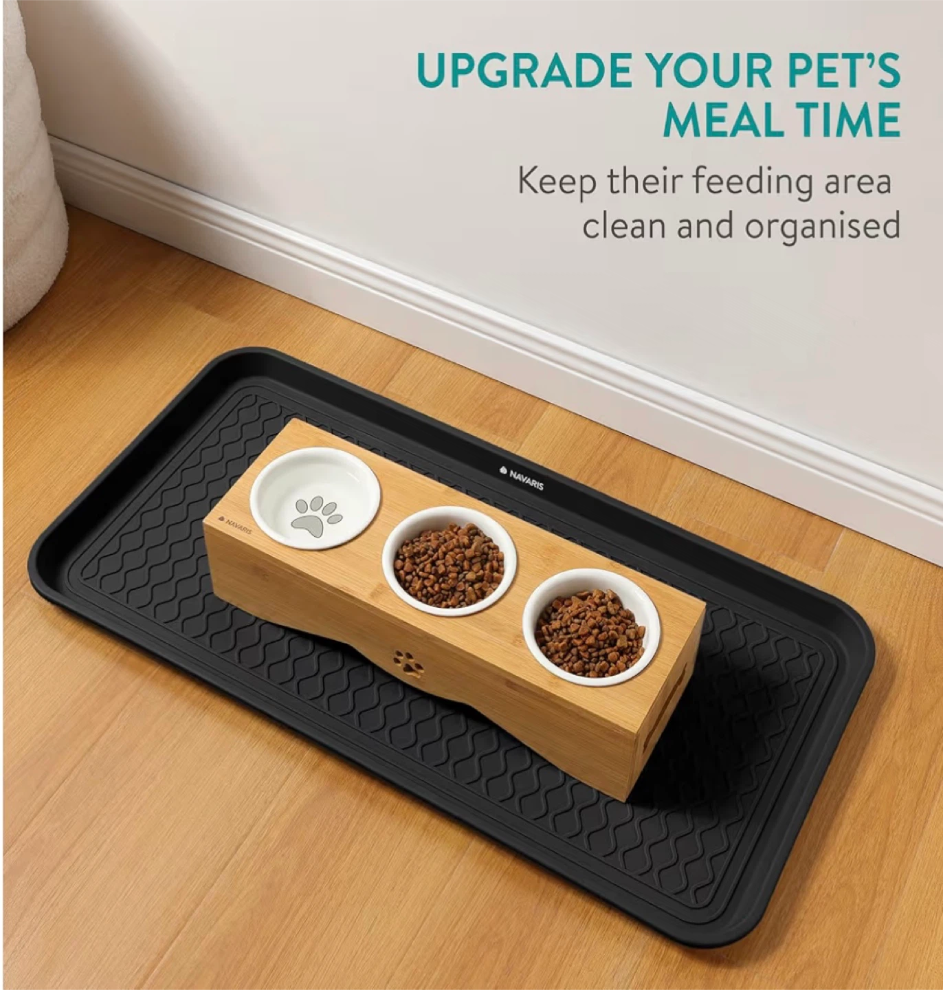 Navaris Black Boot Tray 30”x15” - photo 3