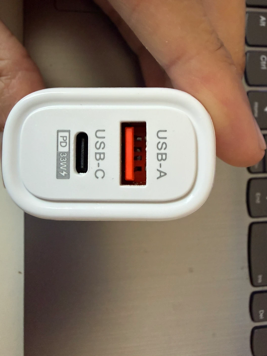 65W Fast Charging Adapter and Extra long USB-C Cable - photo 2