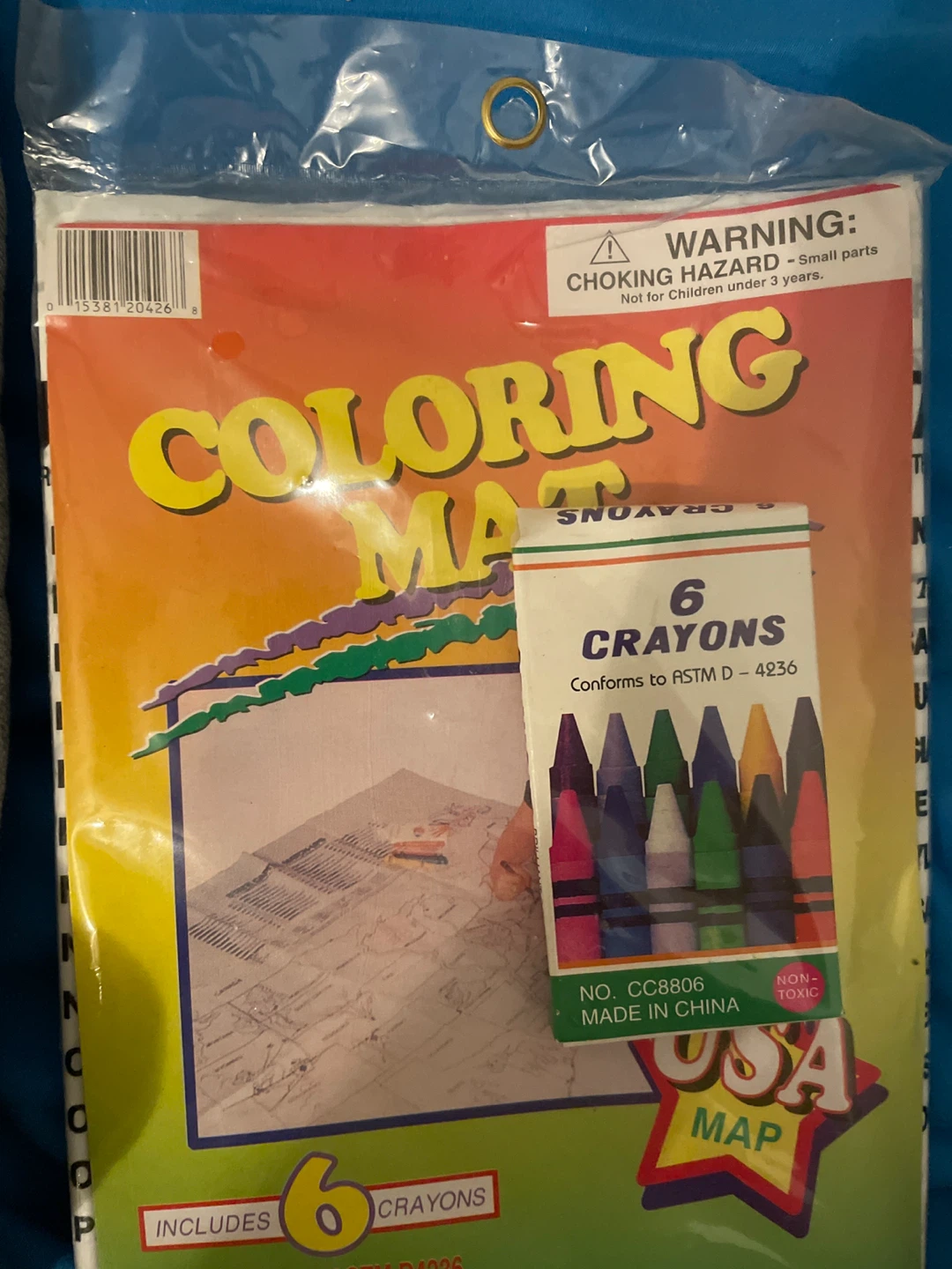 Coloring Map USA with 6 Crayons - New! - photo 3