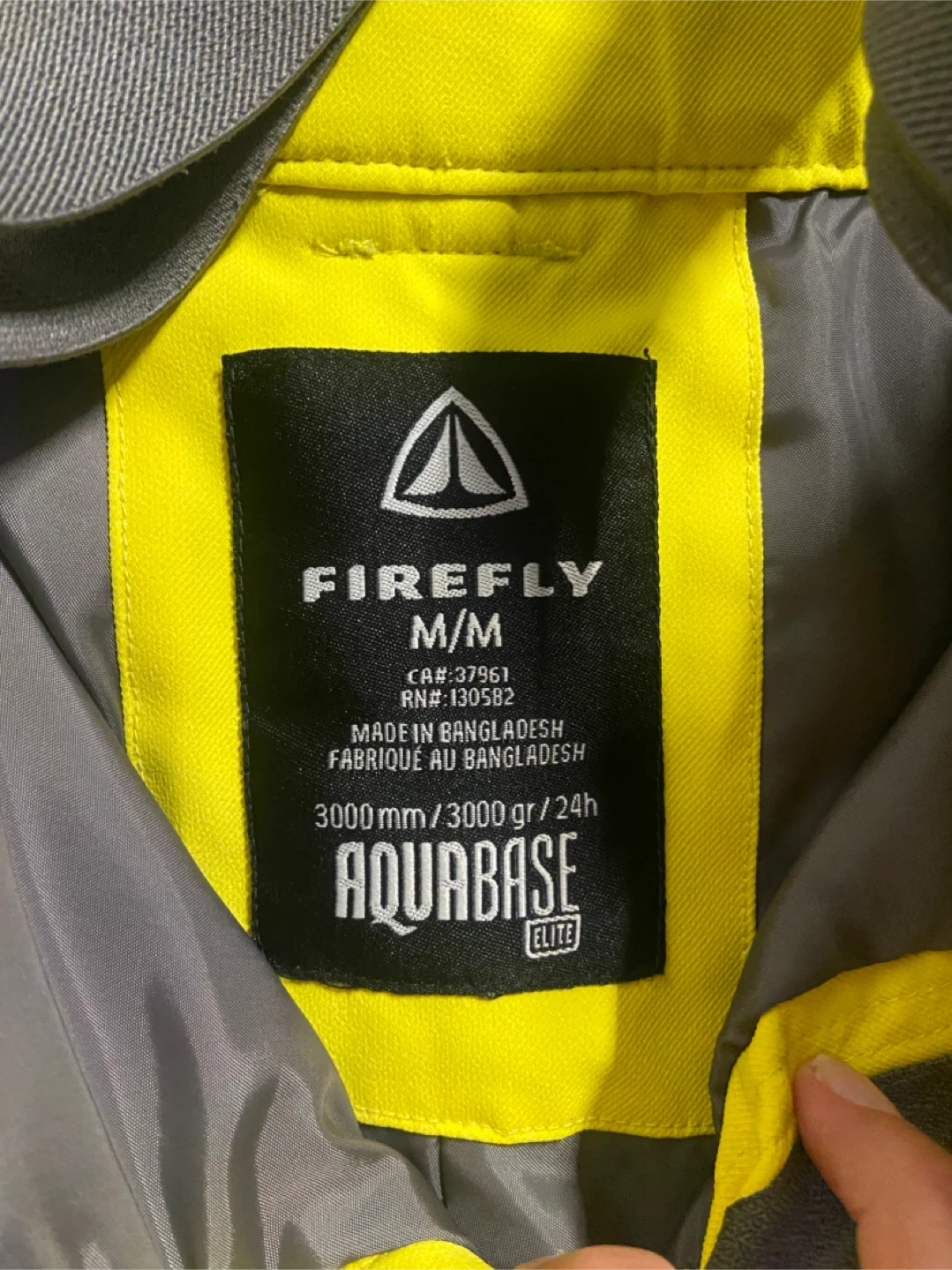 Kids Firefly Yellow Ski Snowboard Snow Pants - M - photo 4