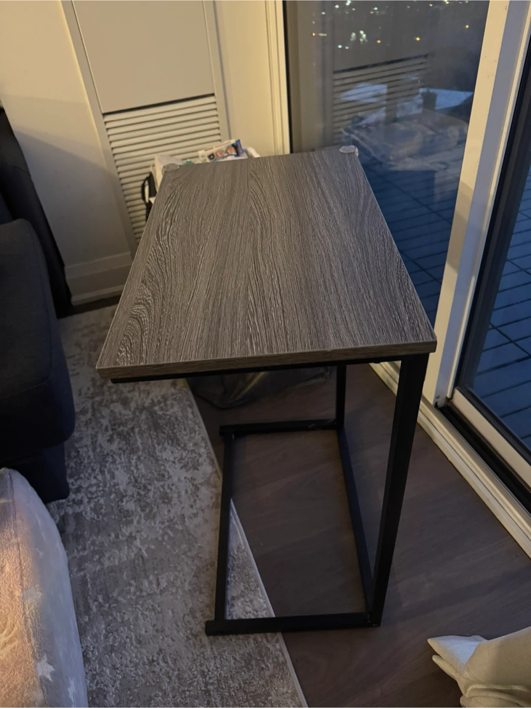 Side Table with Metal Frame - photo 2