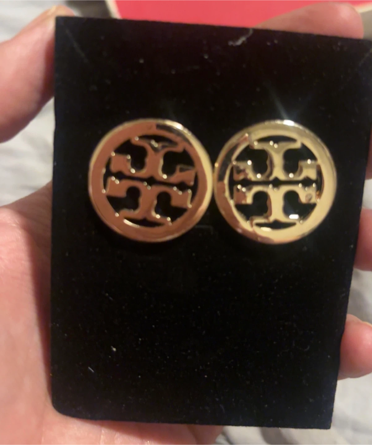 Tory Burch Gold Stud Earrings