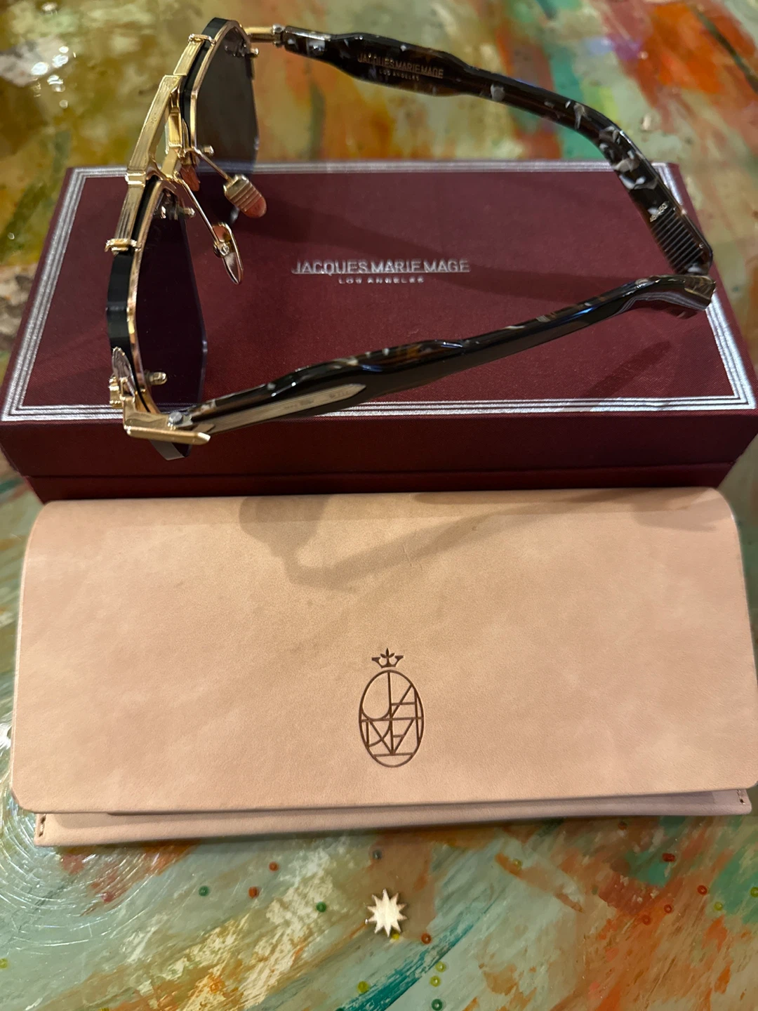 Jacques Marie Mage Sunglasses with Box - photo 2