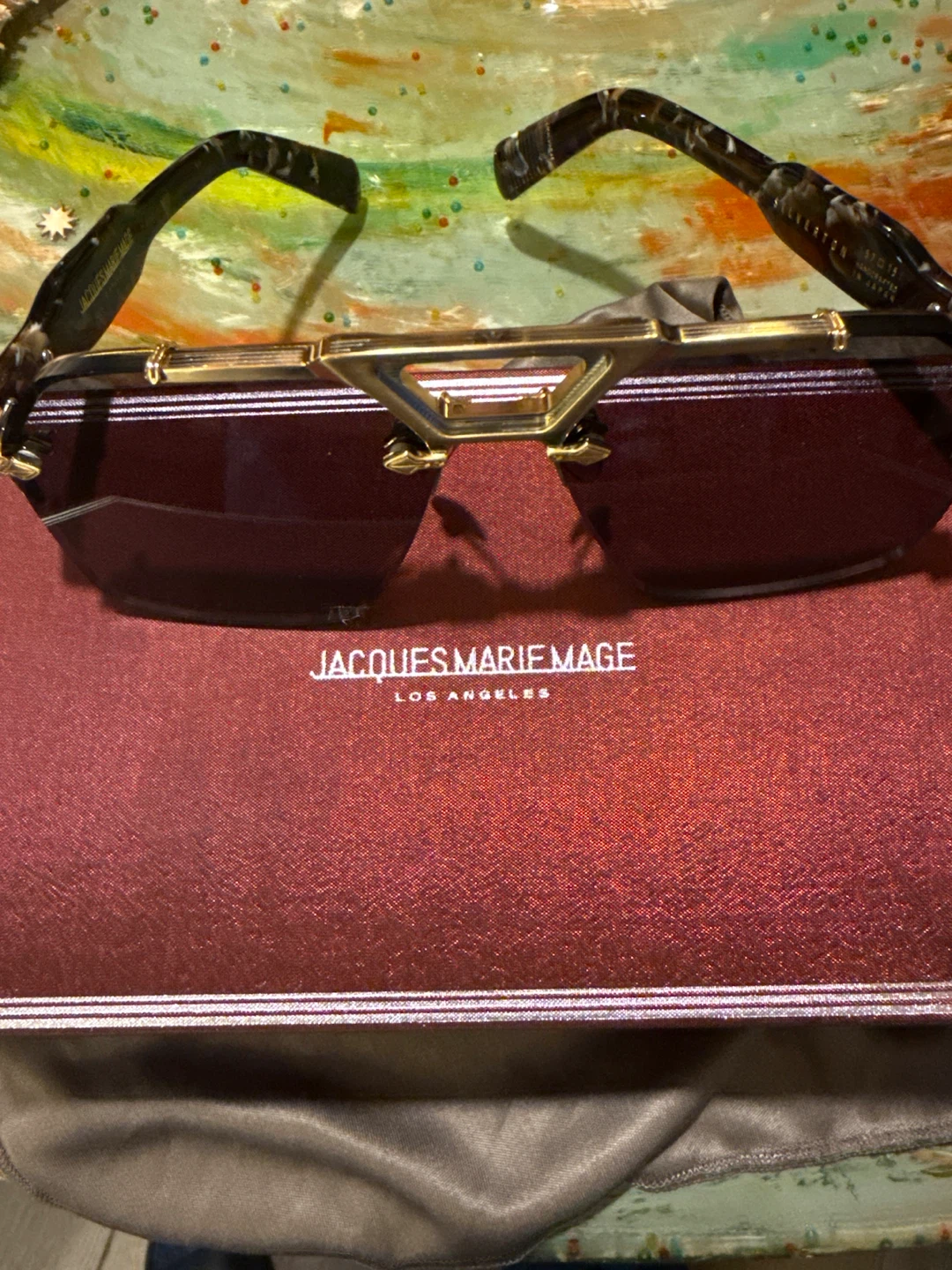 Jacques Marie Mage Sunglasses with Box - photo 3