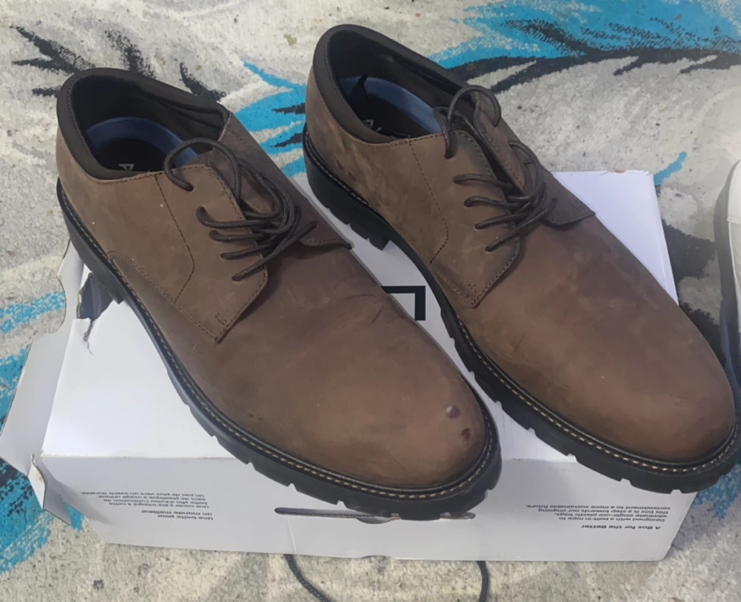 Aldo Brown Leather Shoes