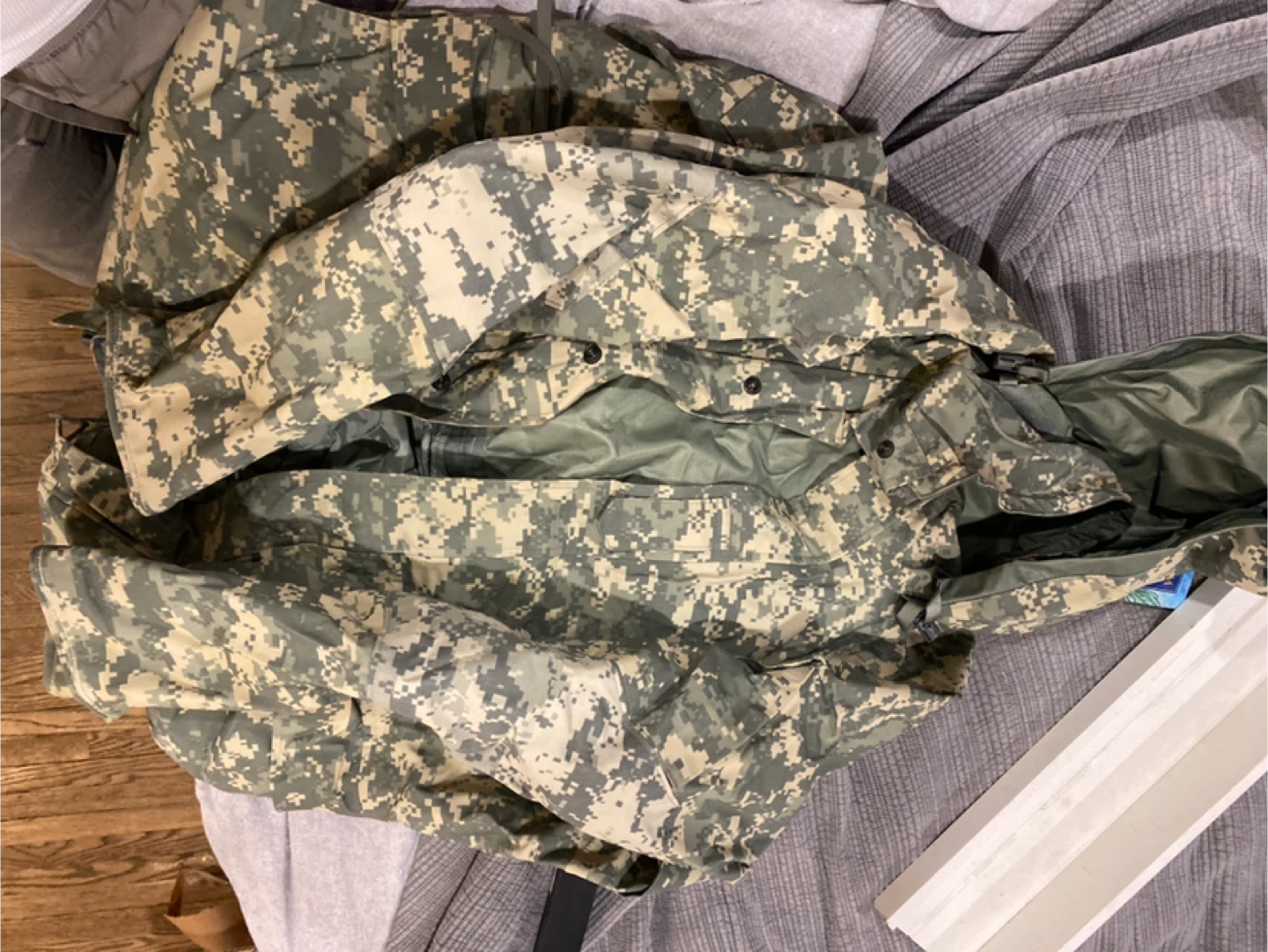 Gore-Tex Parka Cold Weather Universal Camouflage Medium Long