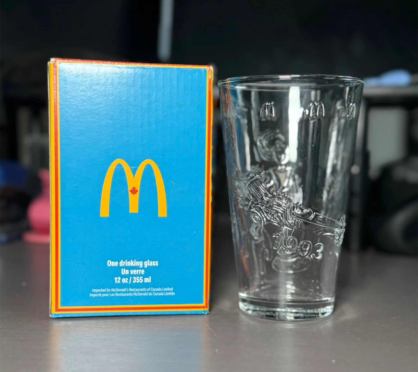 McDonald’s Barbie & Hot Wheels Collectible Glass (12 oz)