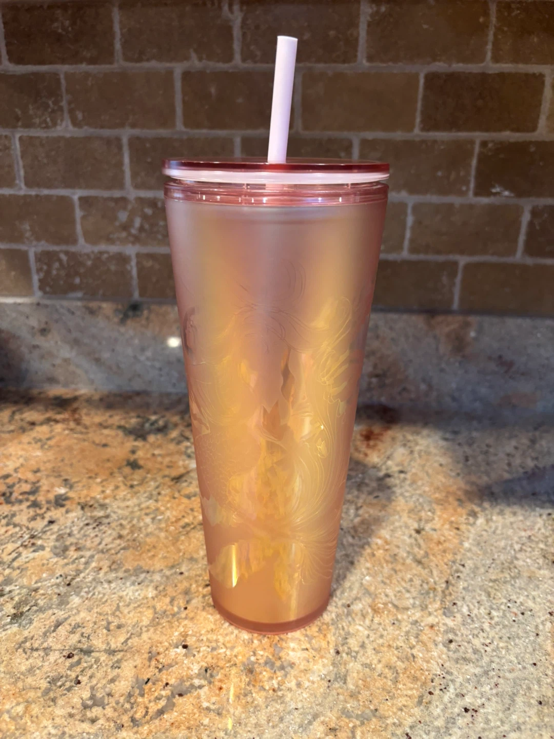 Starbucks Rose Gold Tumbler - 24 fl oz