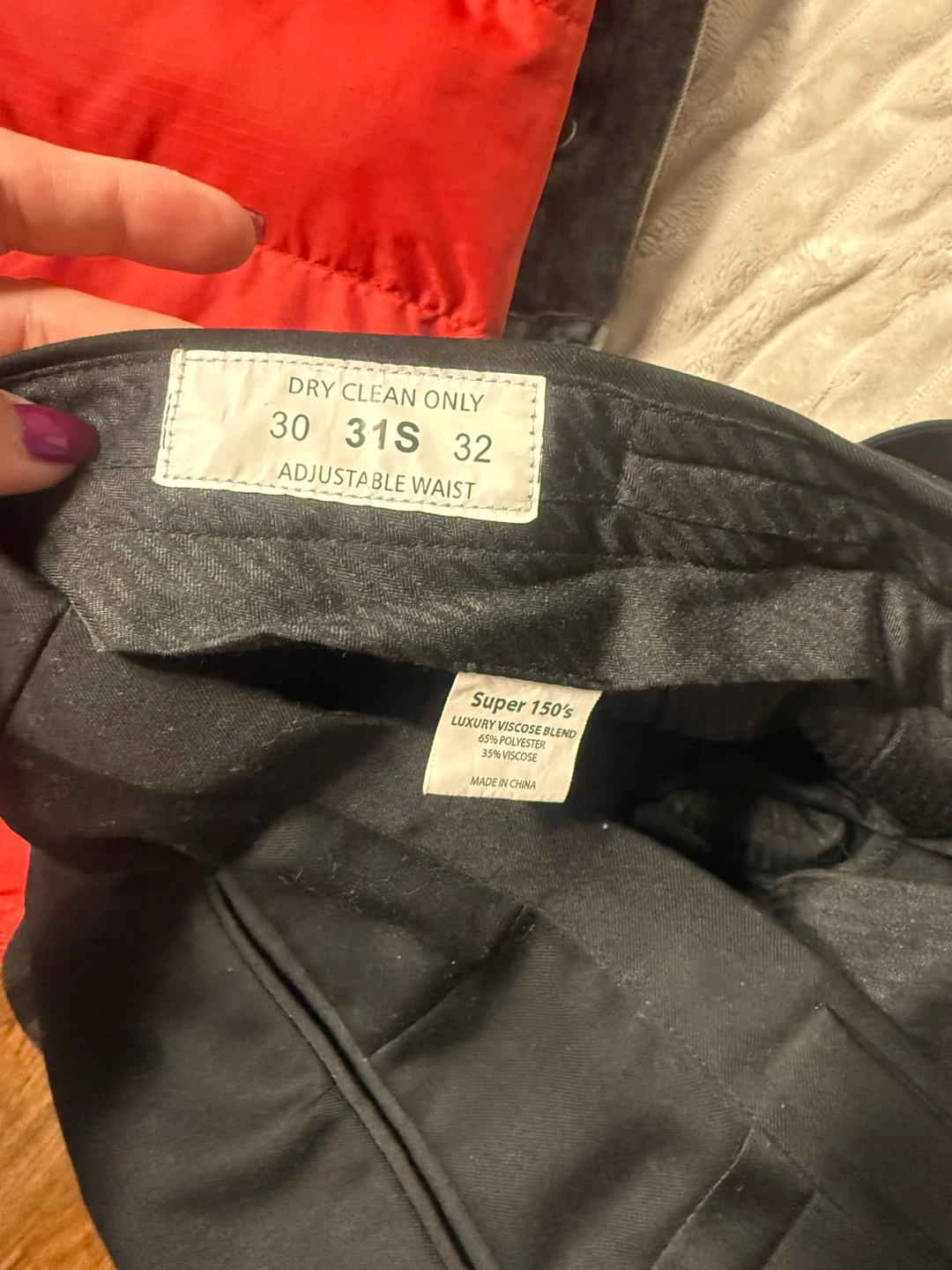 Black Dress Pants - Size 30/31S - photo 3