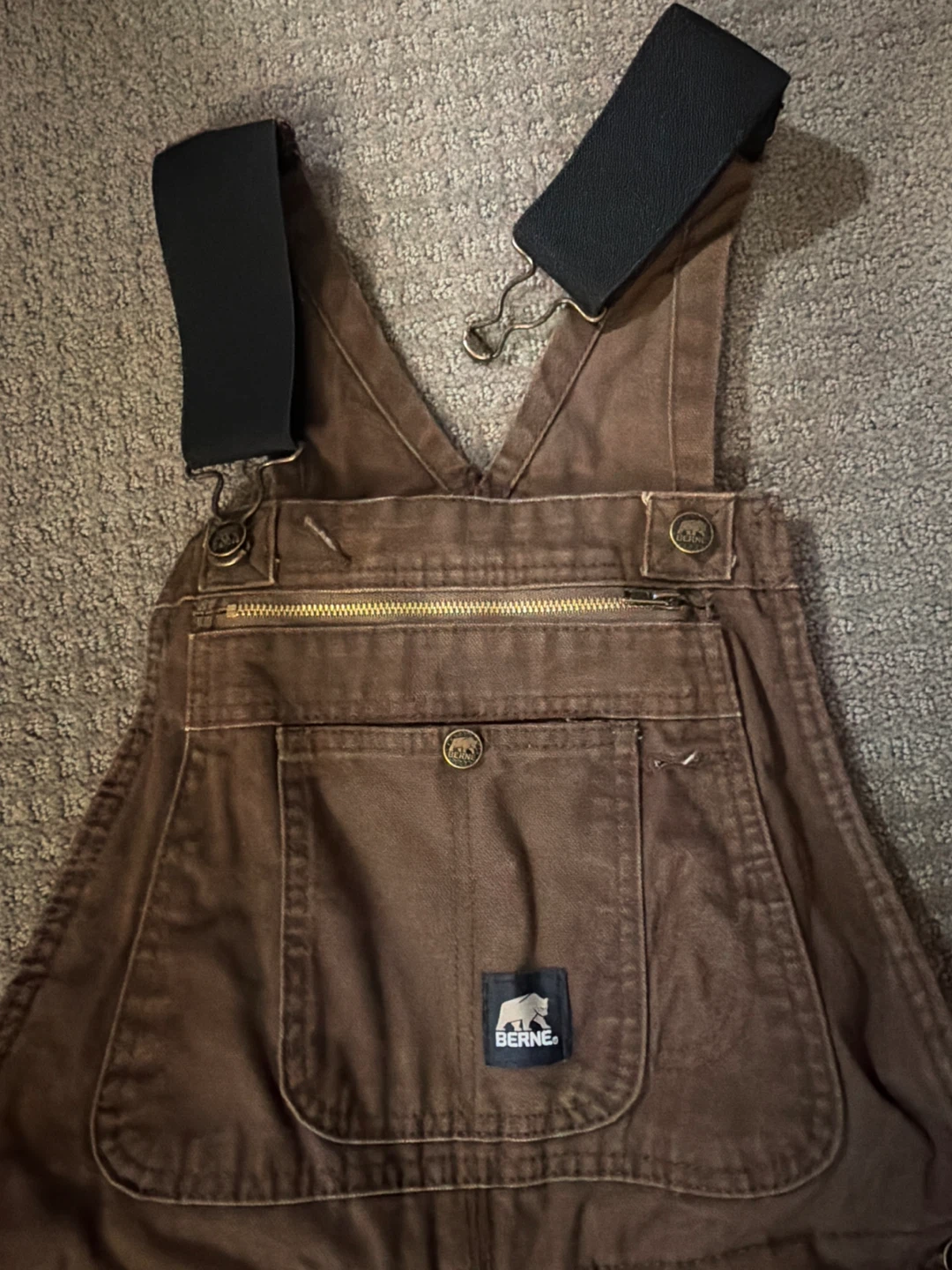 Berne Brown Overalls Men’s M (short) - photo 2