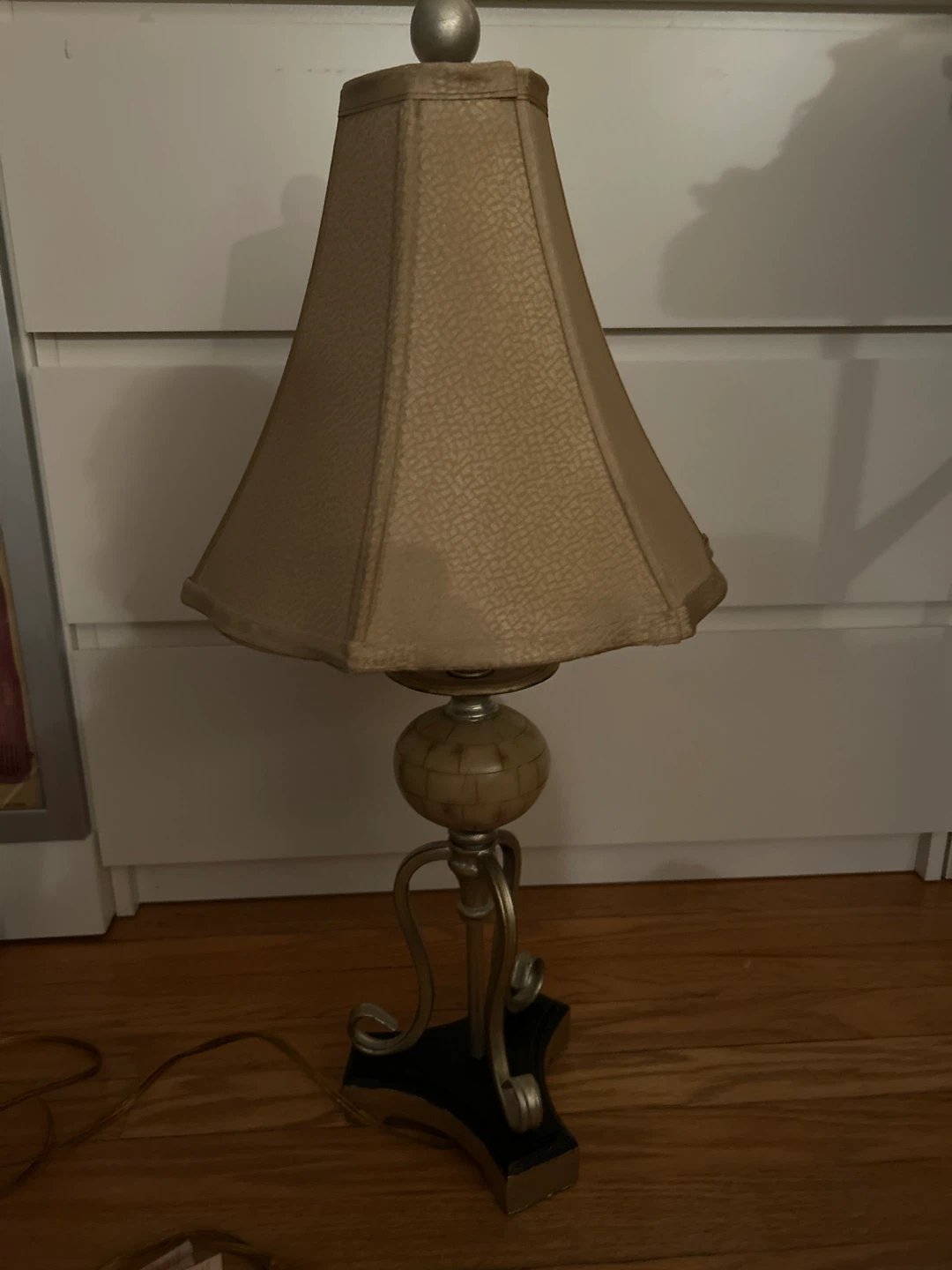 Tan Table Lamp - photo 4