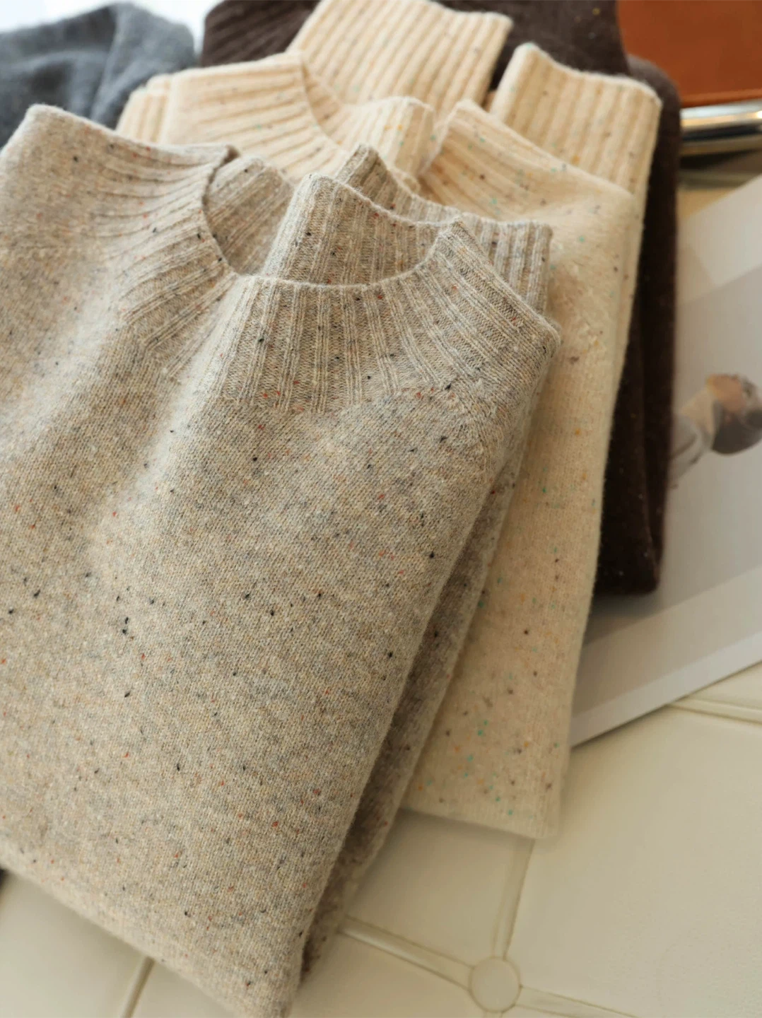 New Beige Knit Sweater - photo 2