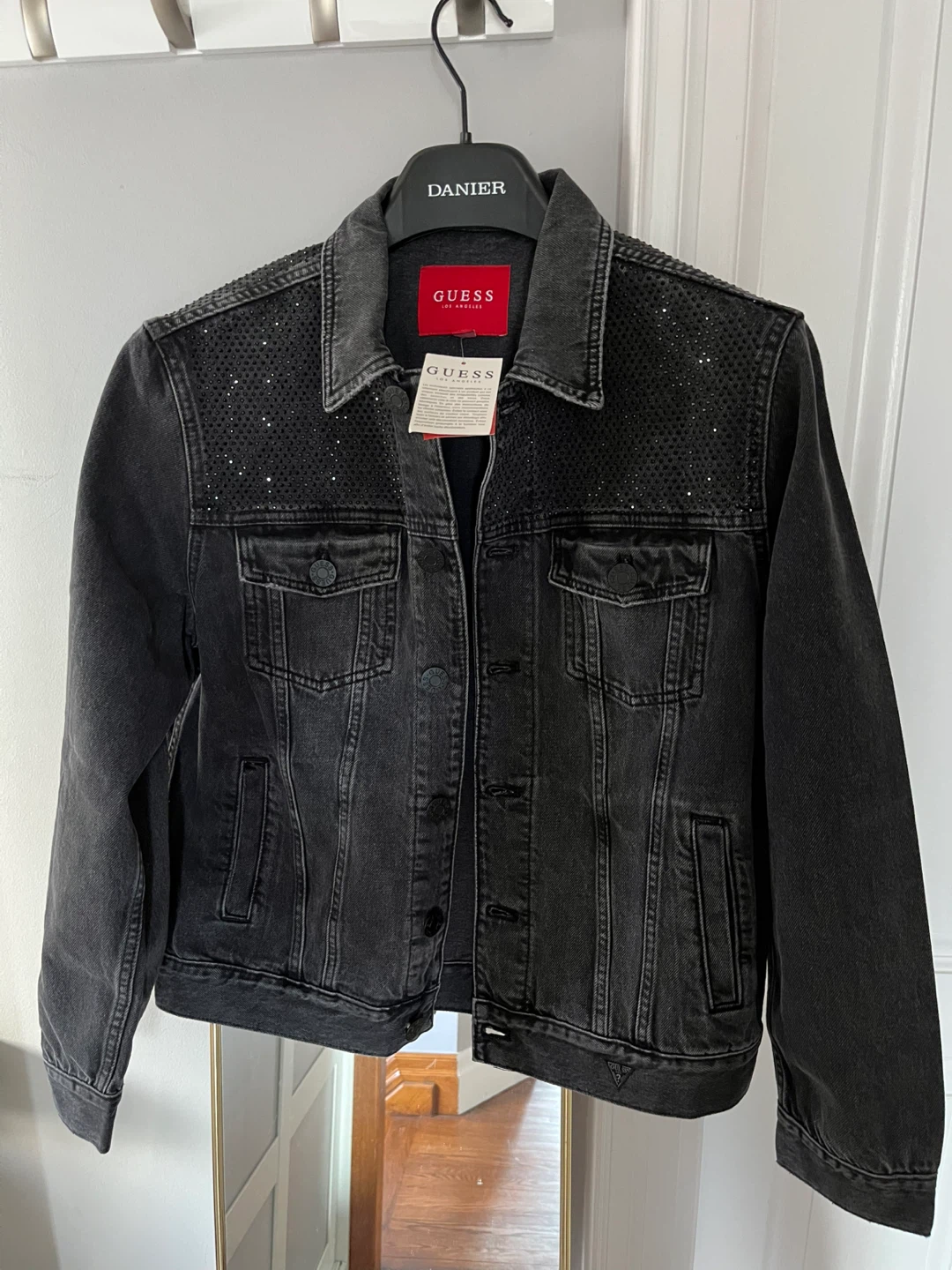 Guess Black Denim Jacket