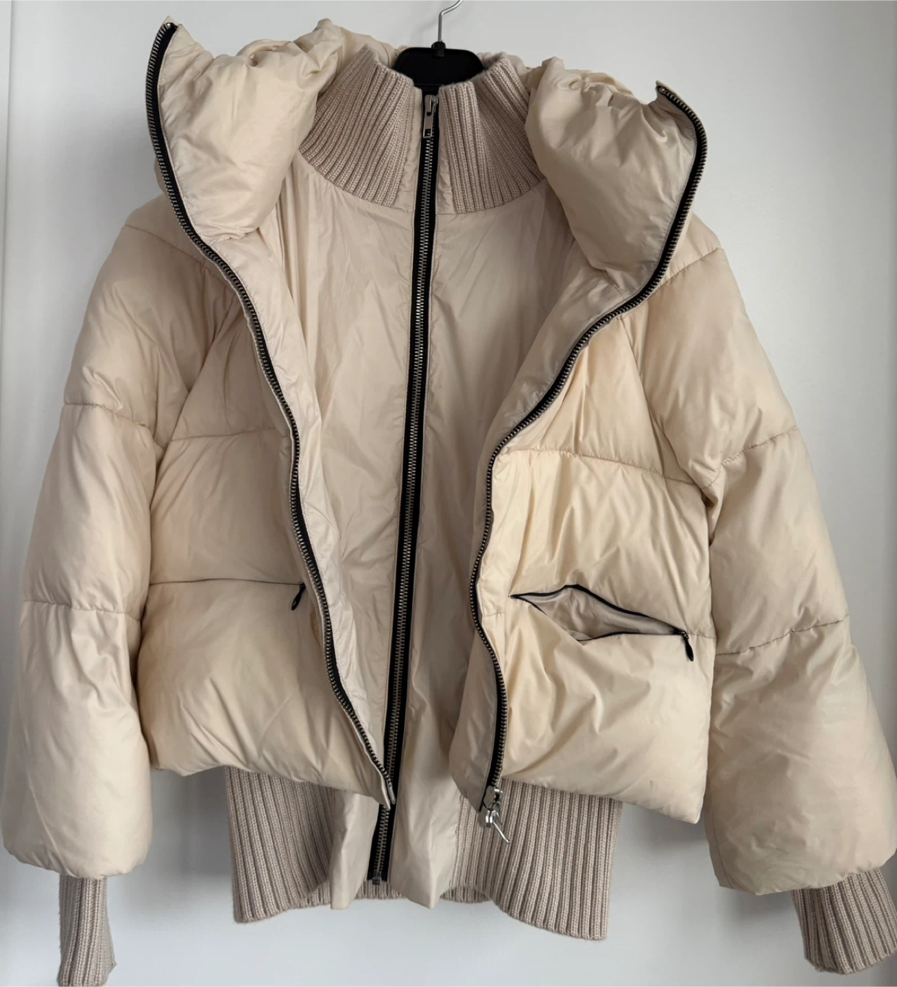 TOBOGGAN Padded Puffer Jacket - Beige - photo 5