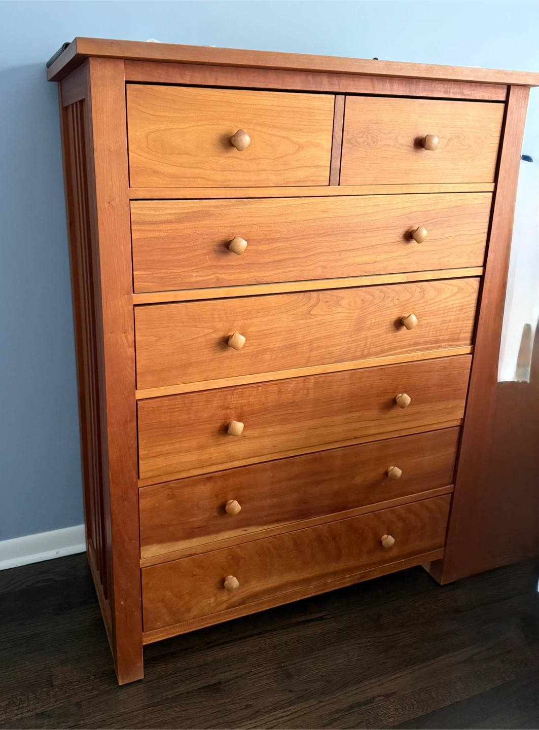 Wooden 7-Drawer Dresser