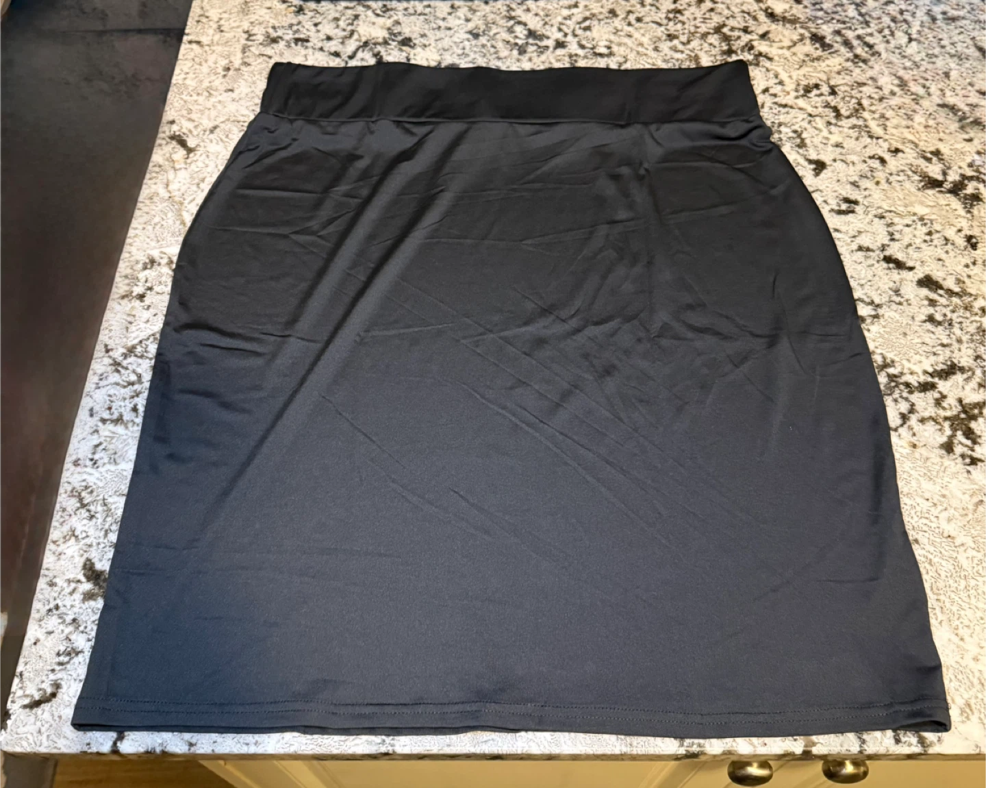Black Bodycon Pencil Skirt – Size 3XL - photo 2